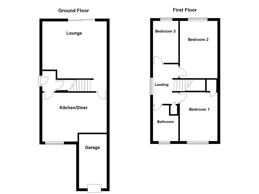 34, Park Street Swallownest, Sheffield floorplan