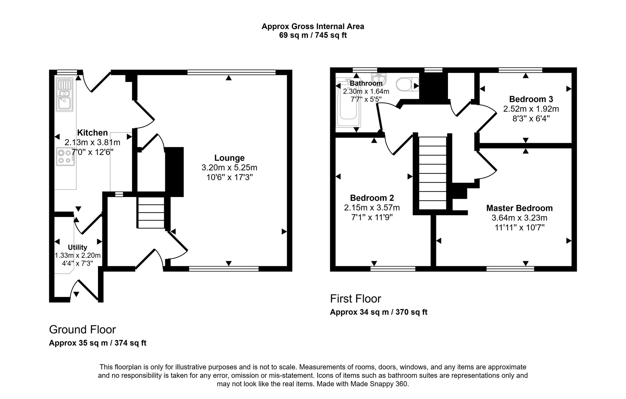 7 Woolvers Way, Weston-Super-Mare floorplan