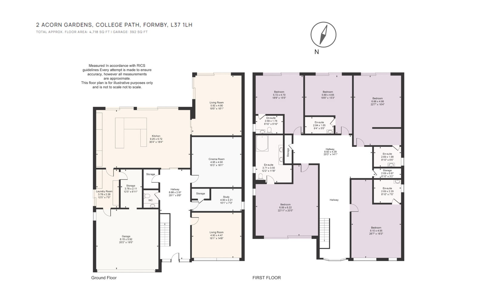 Acorn Gardens ,2, Formby floorplan