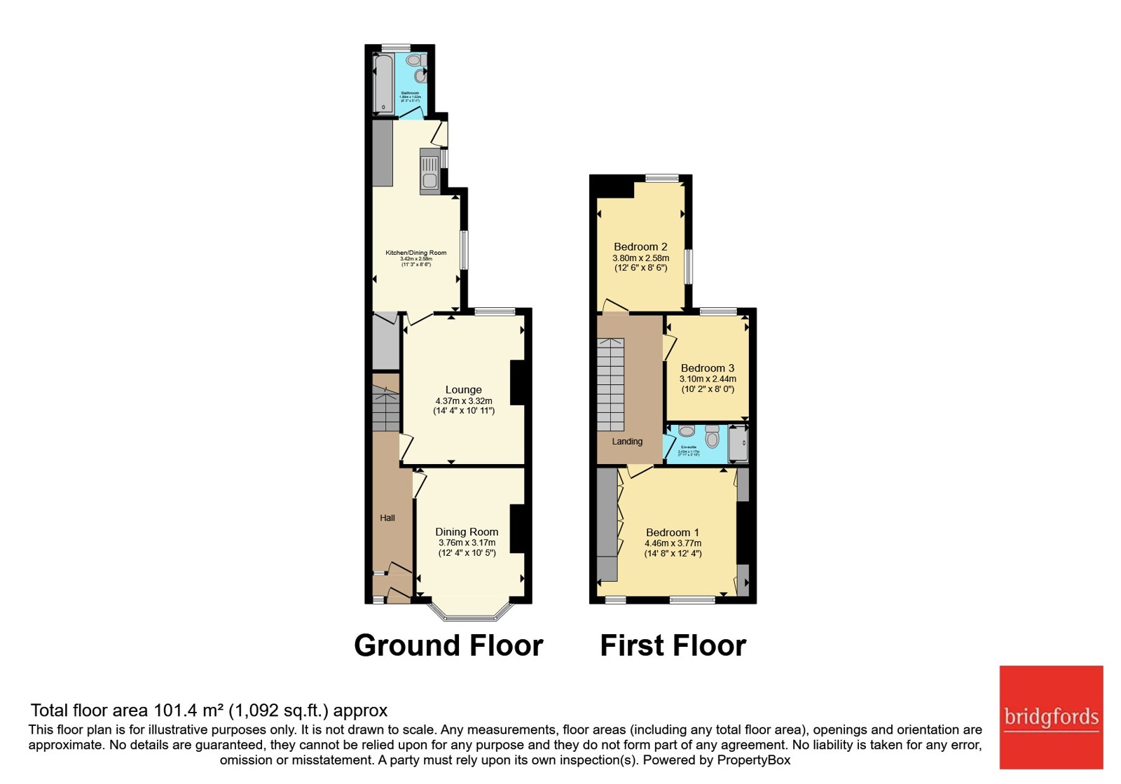 Princes Road, Staffordshire floorplan