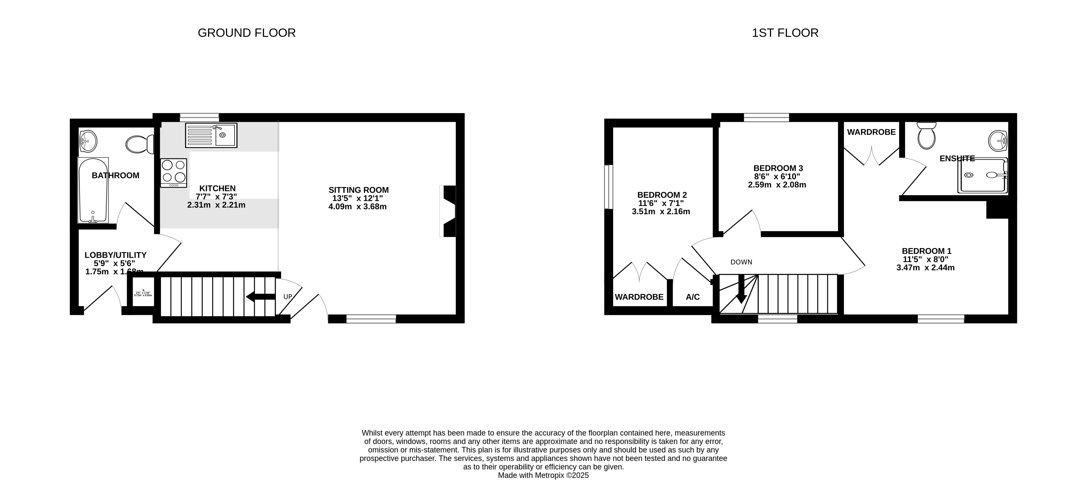 3 Humphrey Cottages,, Long Crichel, Dorset floorplan