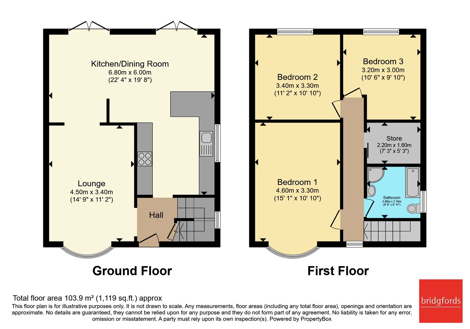 226, Rossendale Road, Lancashire floorplan