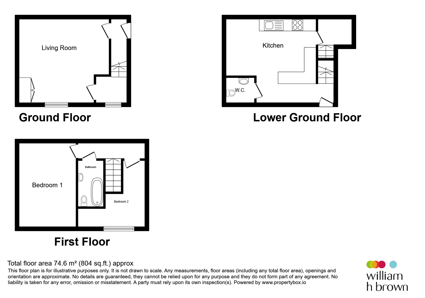49, Cowcliffe Hill Road, Huddersfield floorplan
