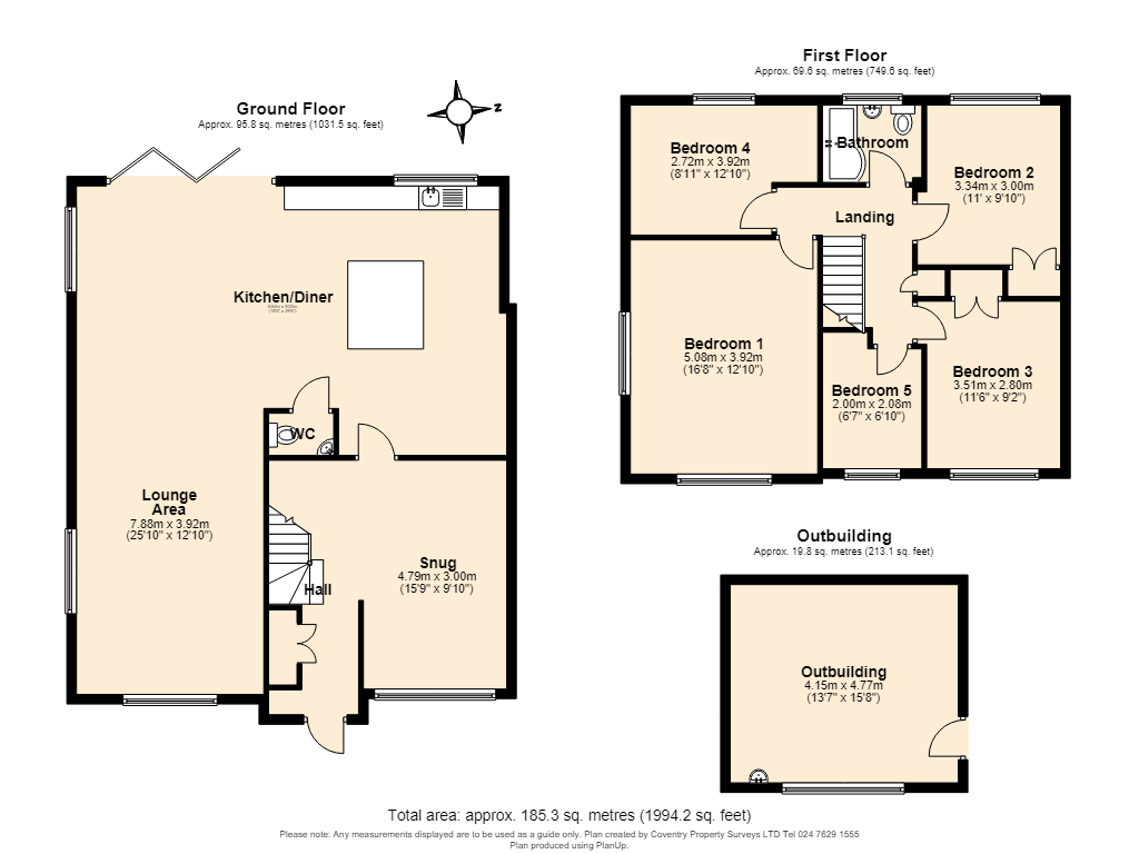 35, Unicorn Avenue, Coventry floorplan