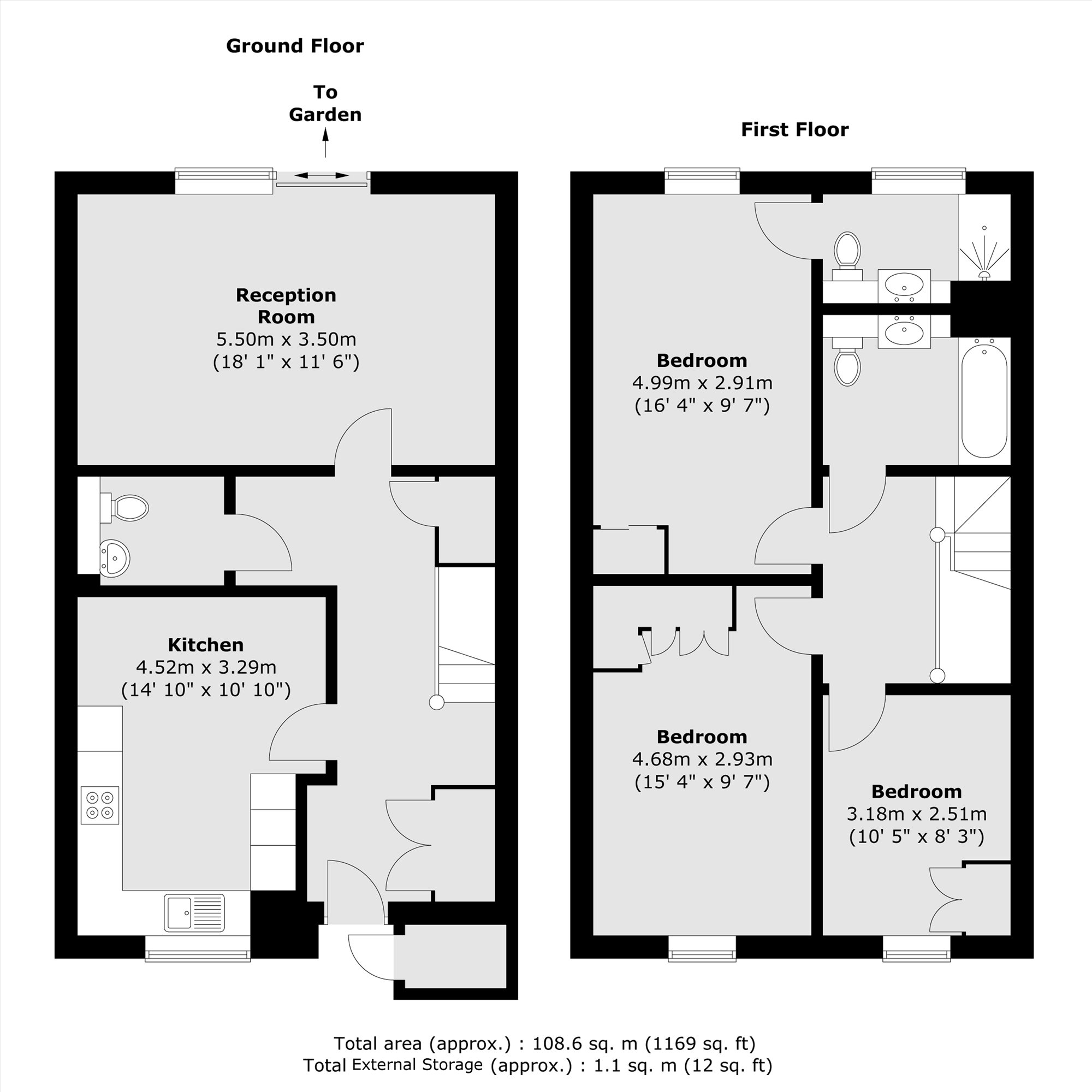 11, Reservoir Way, London floorplan