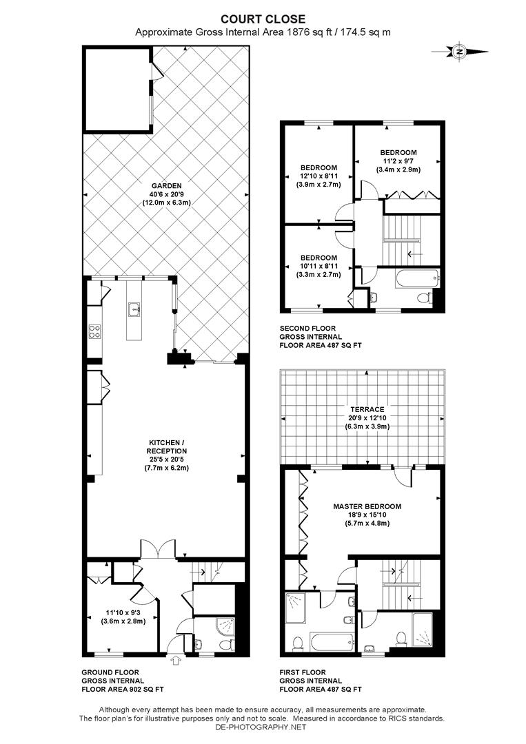 3 Court Close, St. Johns Wood Park, St. Johns Wood floorplan