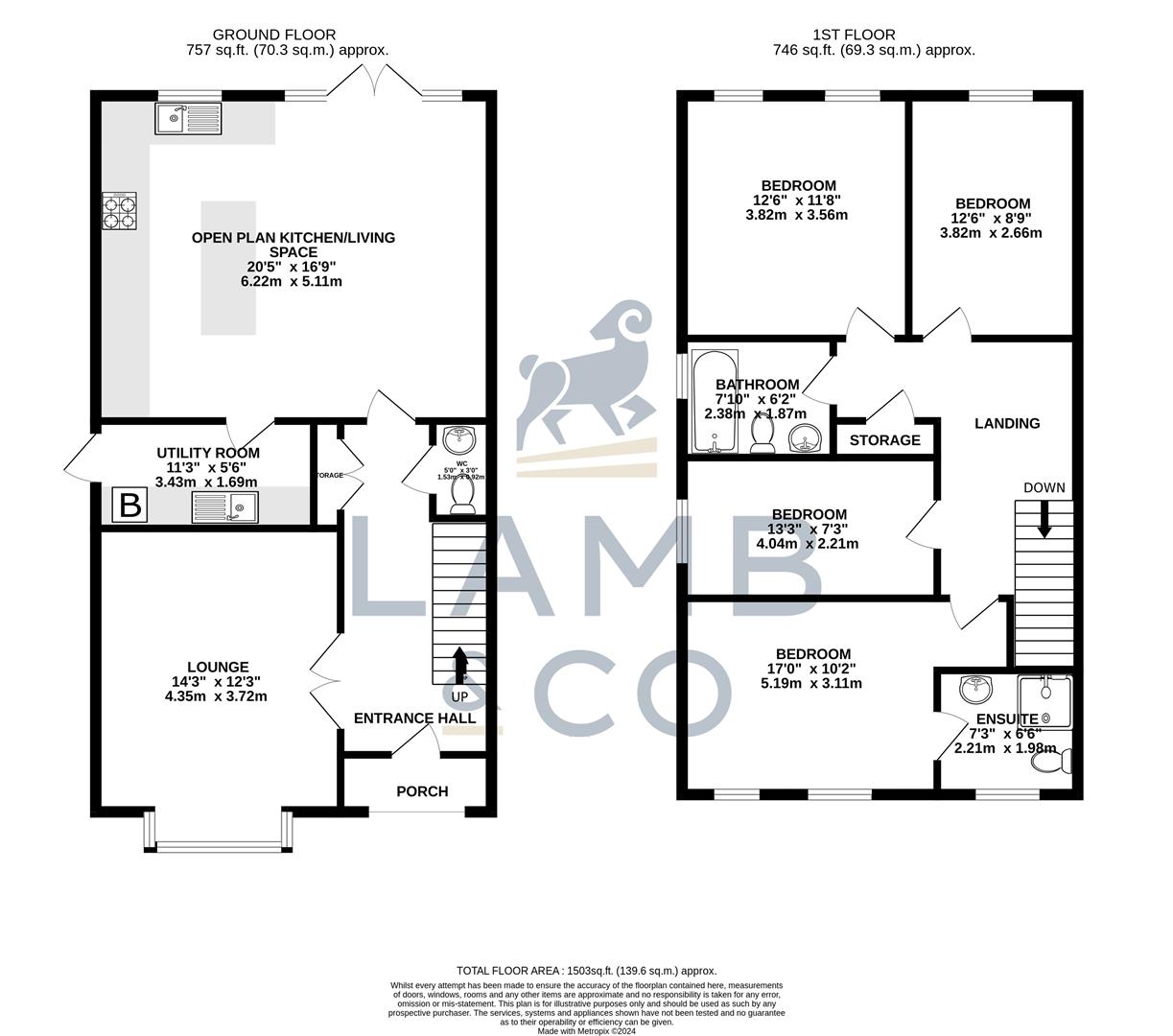 The Eriksay, Paddocks Lane Ramsey, Harwich floorplan