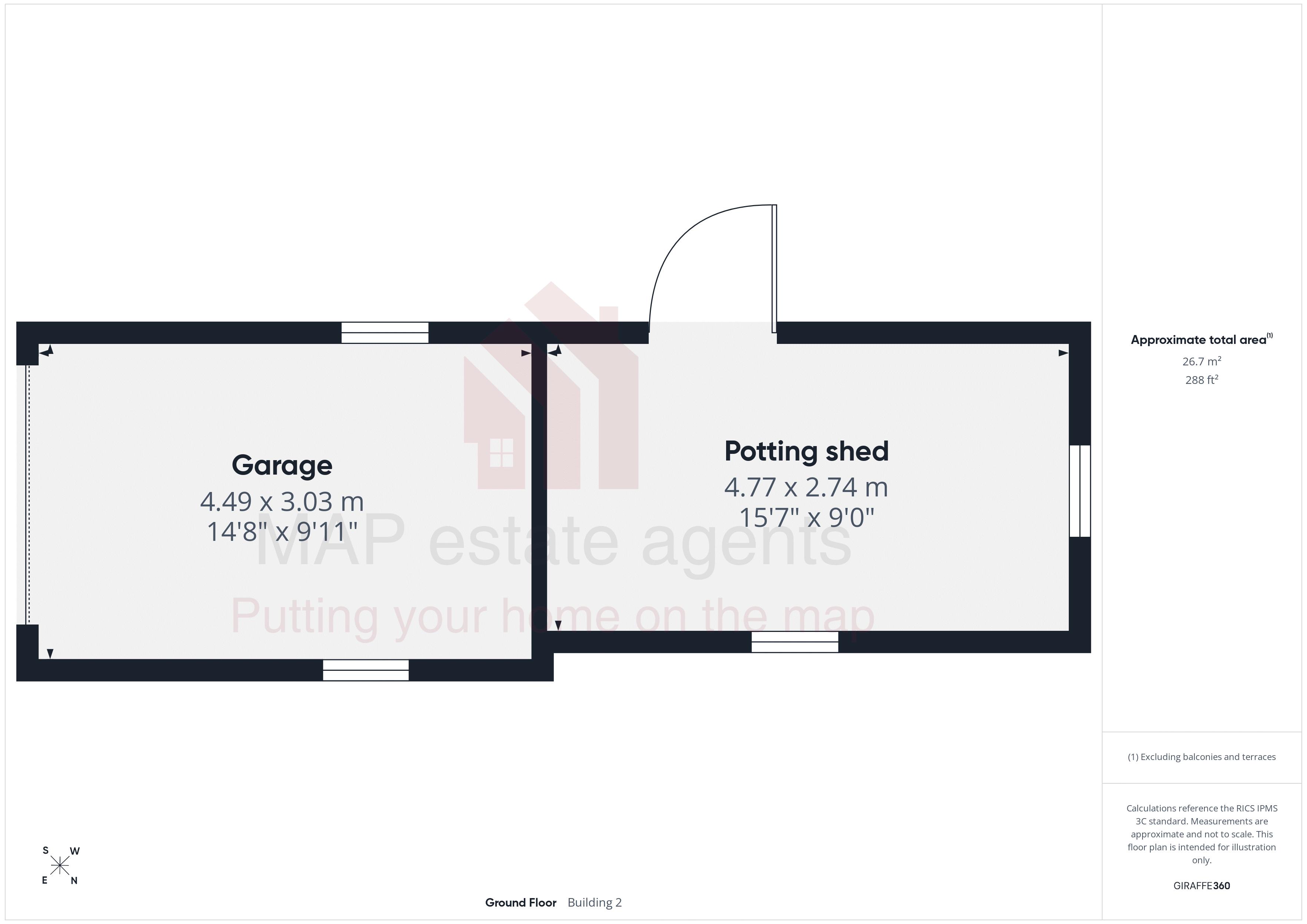Easonwood, Tremethick Cross, Penzance floorplan