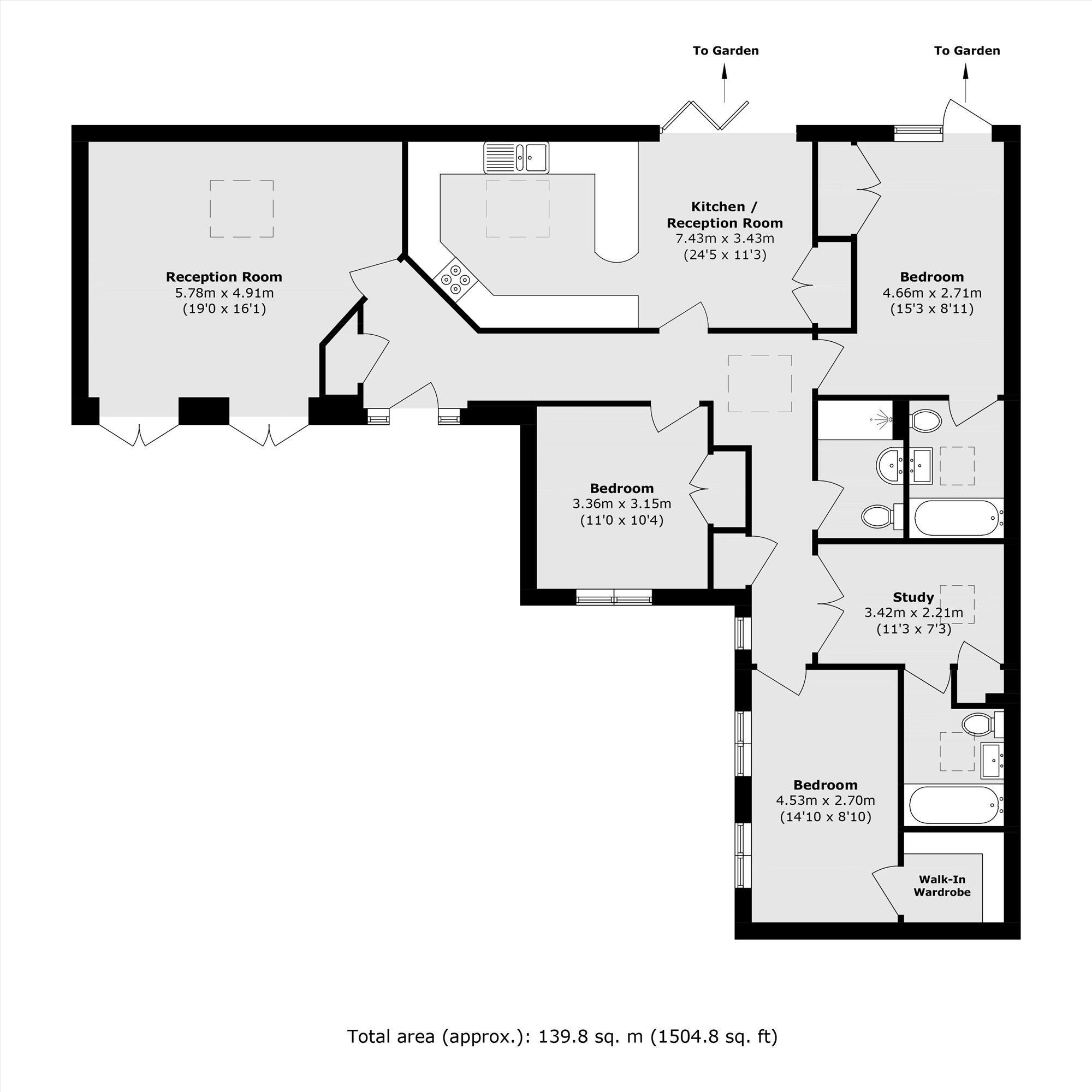 33, Anlaby Road, Teddington floorplan