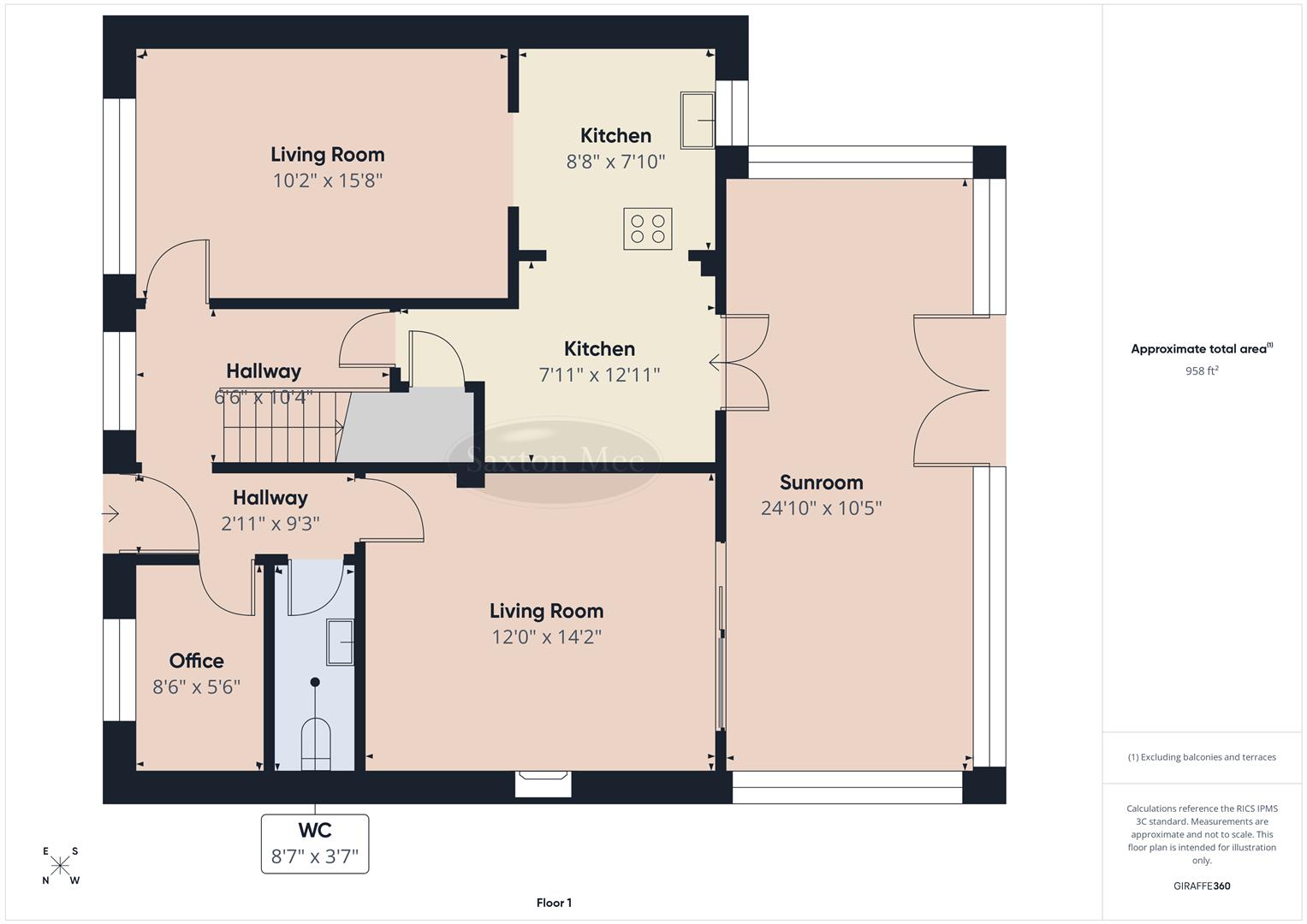 2, Burns Drive, Dronfield floorplan