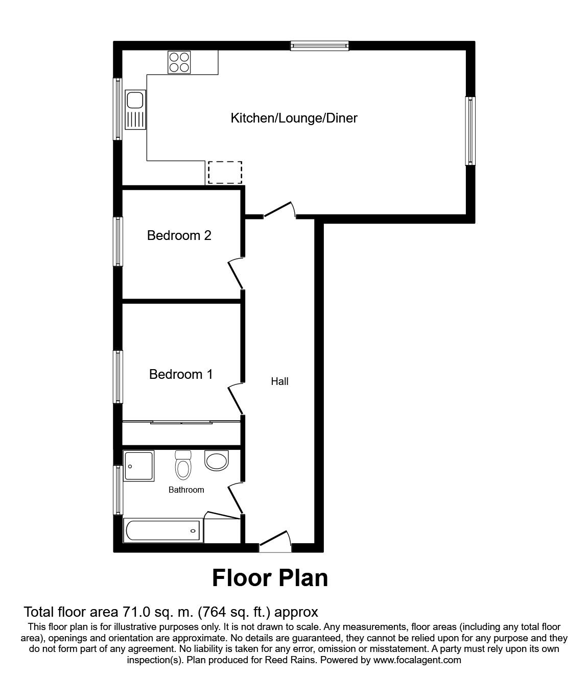 2 Bedrooms Flat for sale in Olympian Close, Chorley PR7