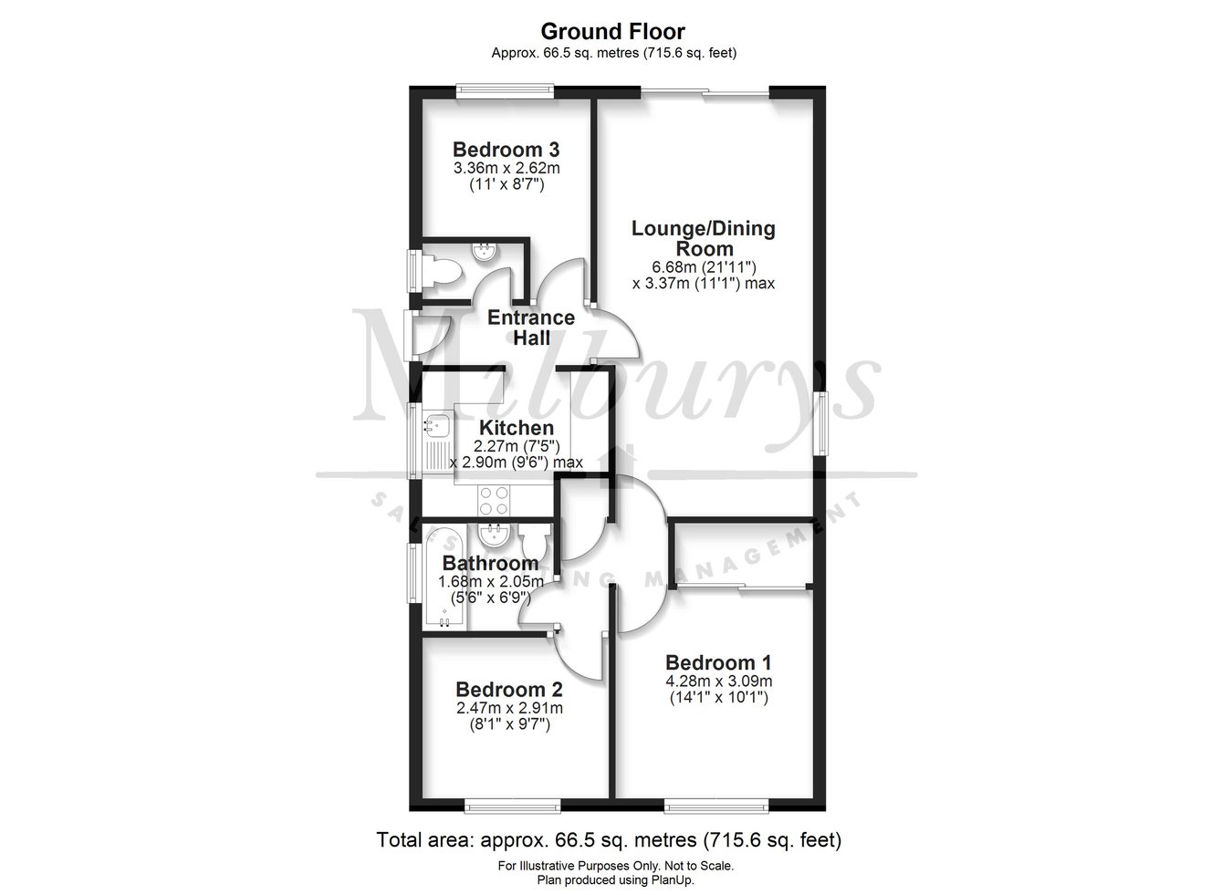 74, Swallow Park, Thornbury floorplan