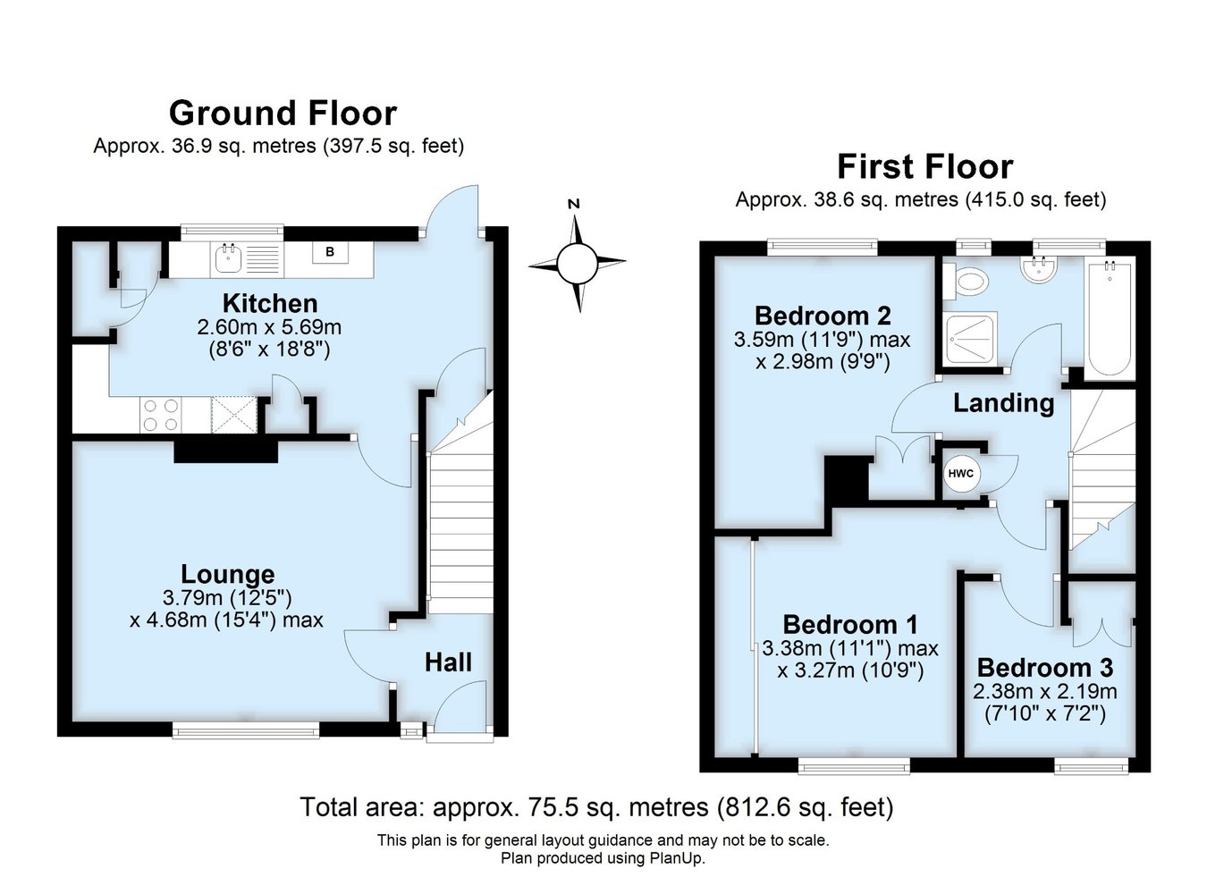 102, Leesons Hill, Orpington floorplan