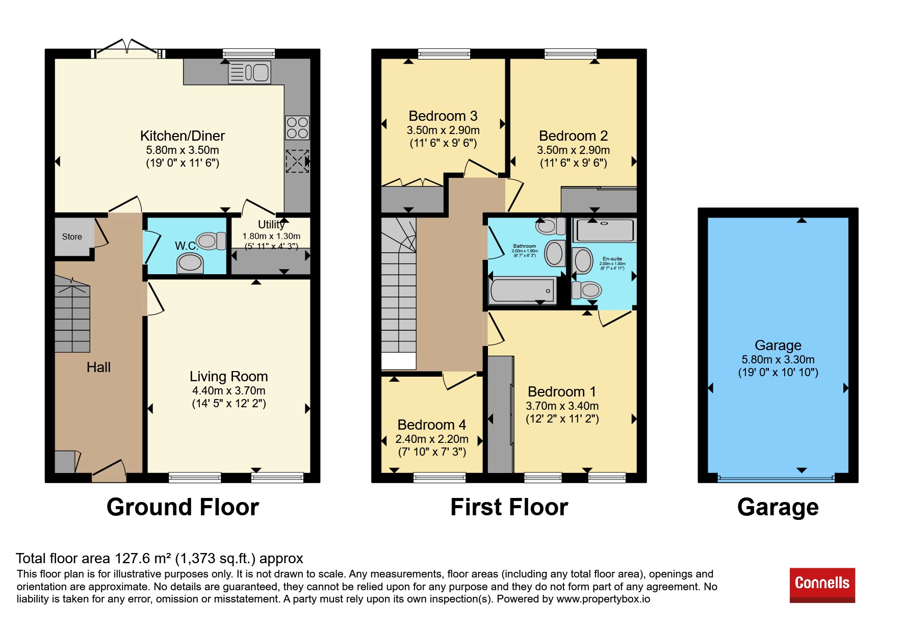 86, Sheepfold Lane, Cambridge floorplan