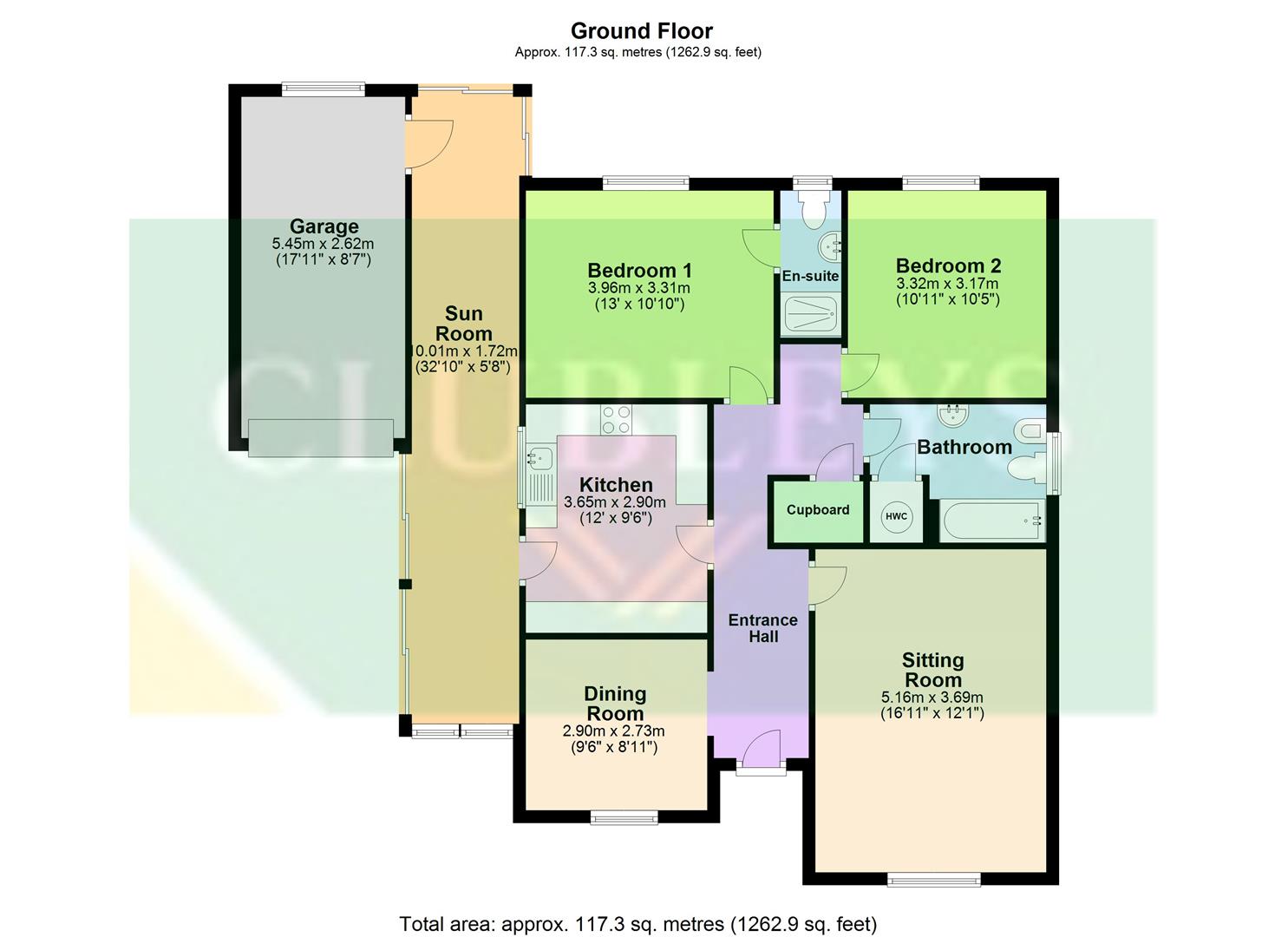 8, Old Lea, Holme-On-Spalding-Moor floorplan