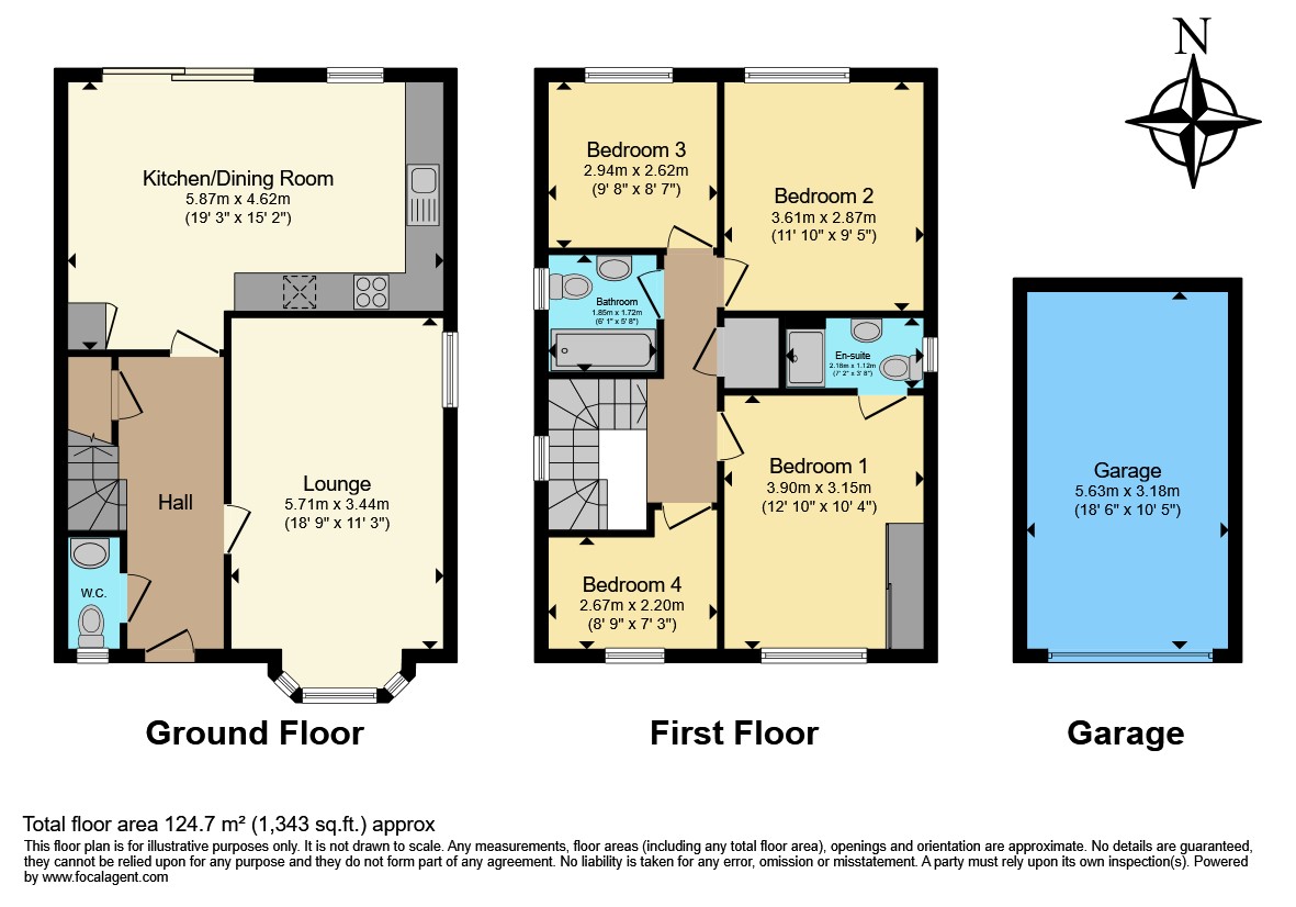 2, Gravel Pit Lane, Tonbridge floorplan