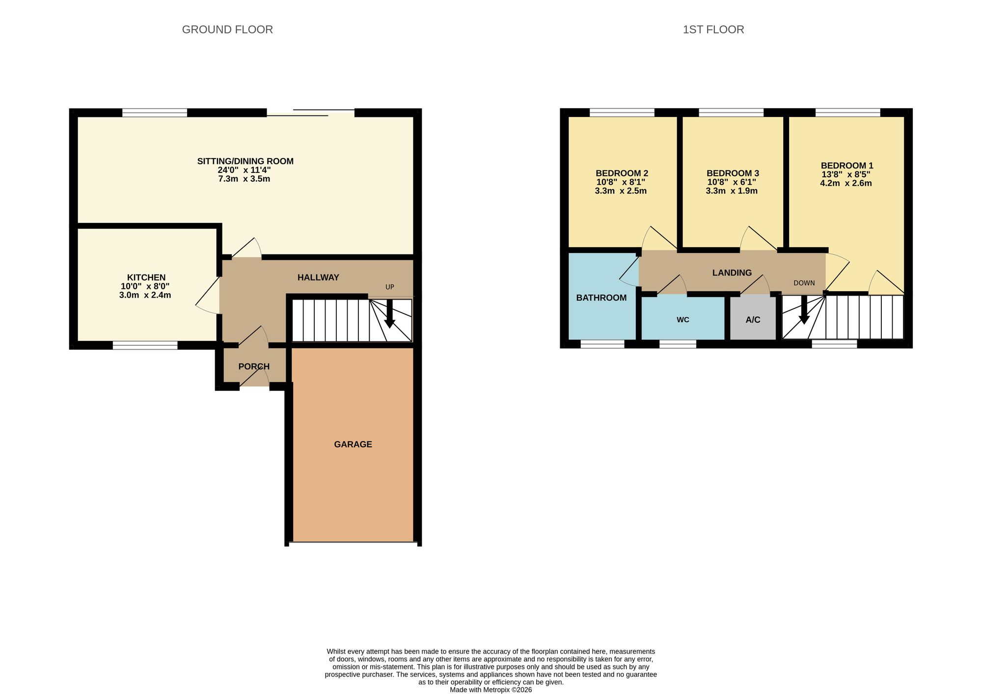 18 The Copse, Eastleigh floorplan