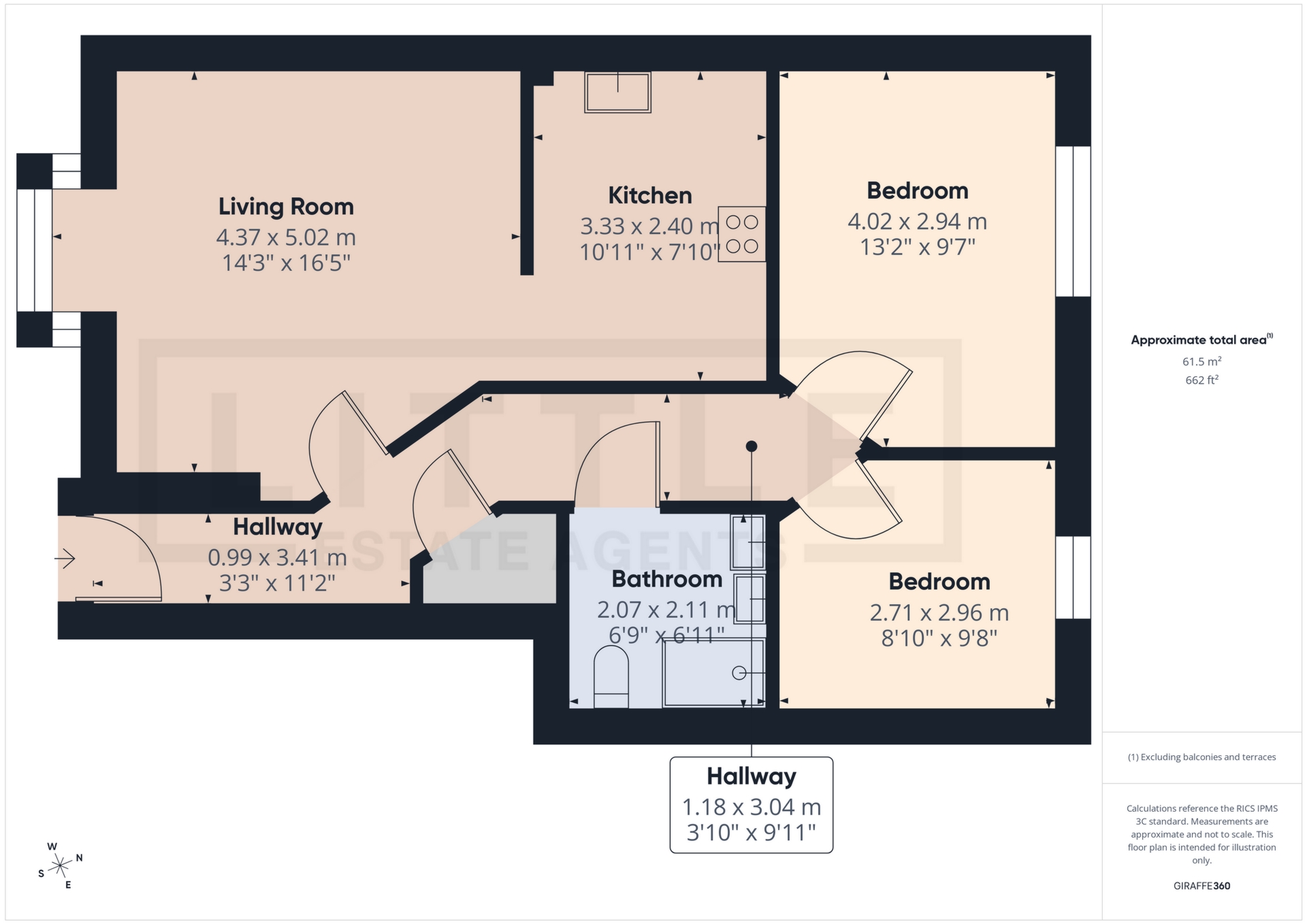 3, Maple Court, Prescot floorplan
