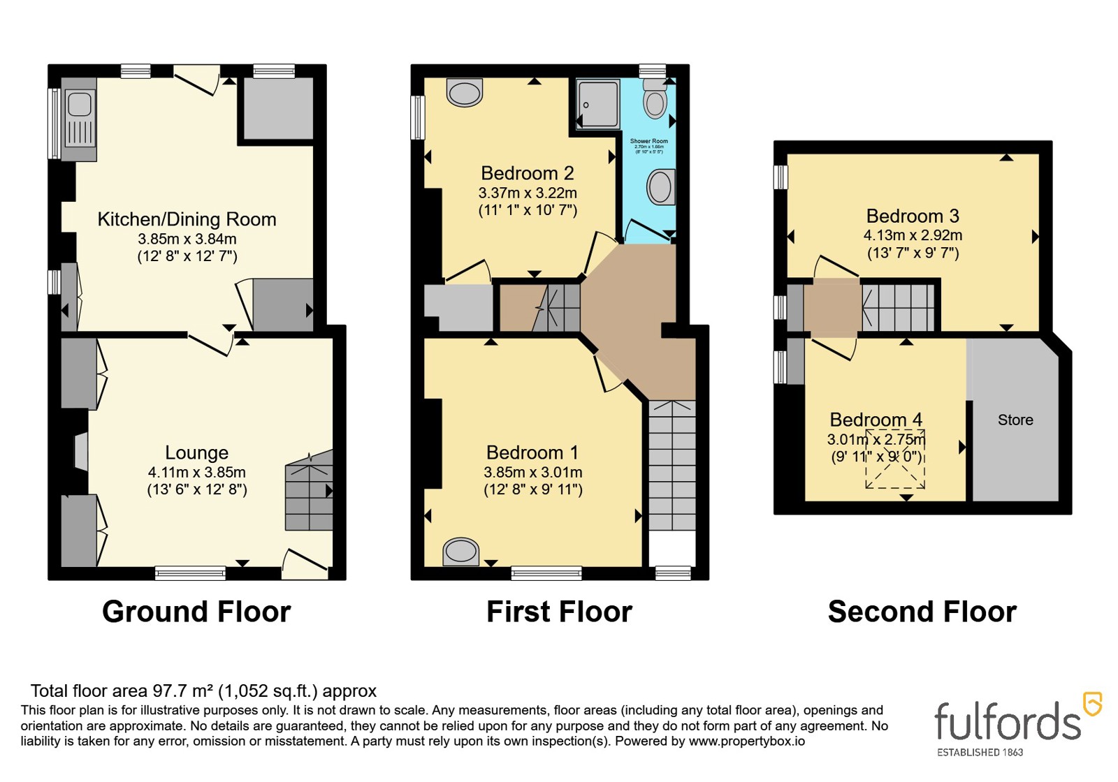 6, Town Tree Hill, Devon floorplan