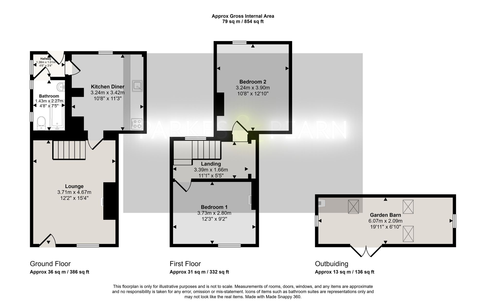 4 Wesley Road, Liskeard floorplan