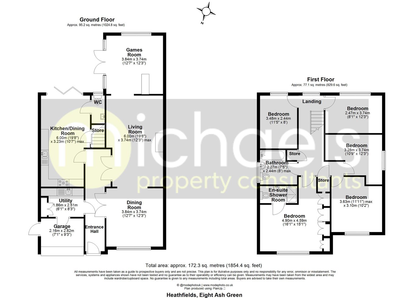 6, Heathfields, Colchester floorplan