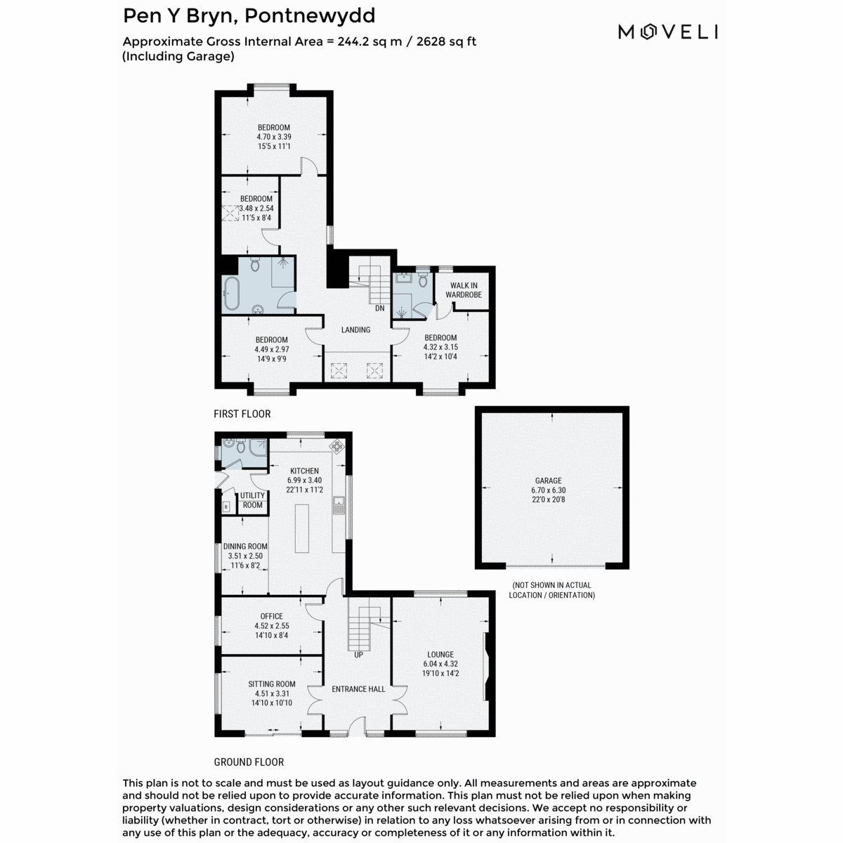 Pen Y Bryn, Maindee Terrace, Cwmbran floorplan