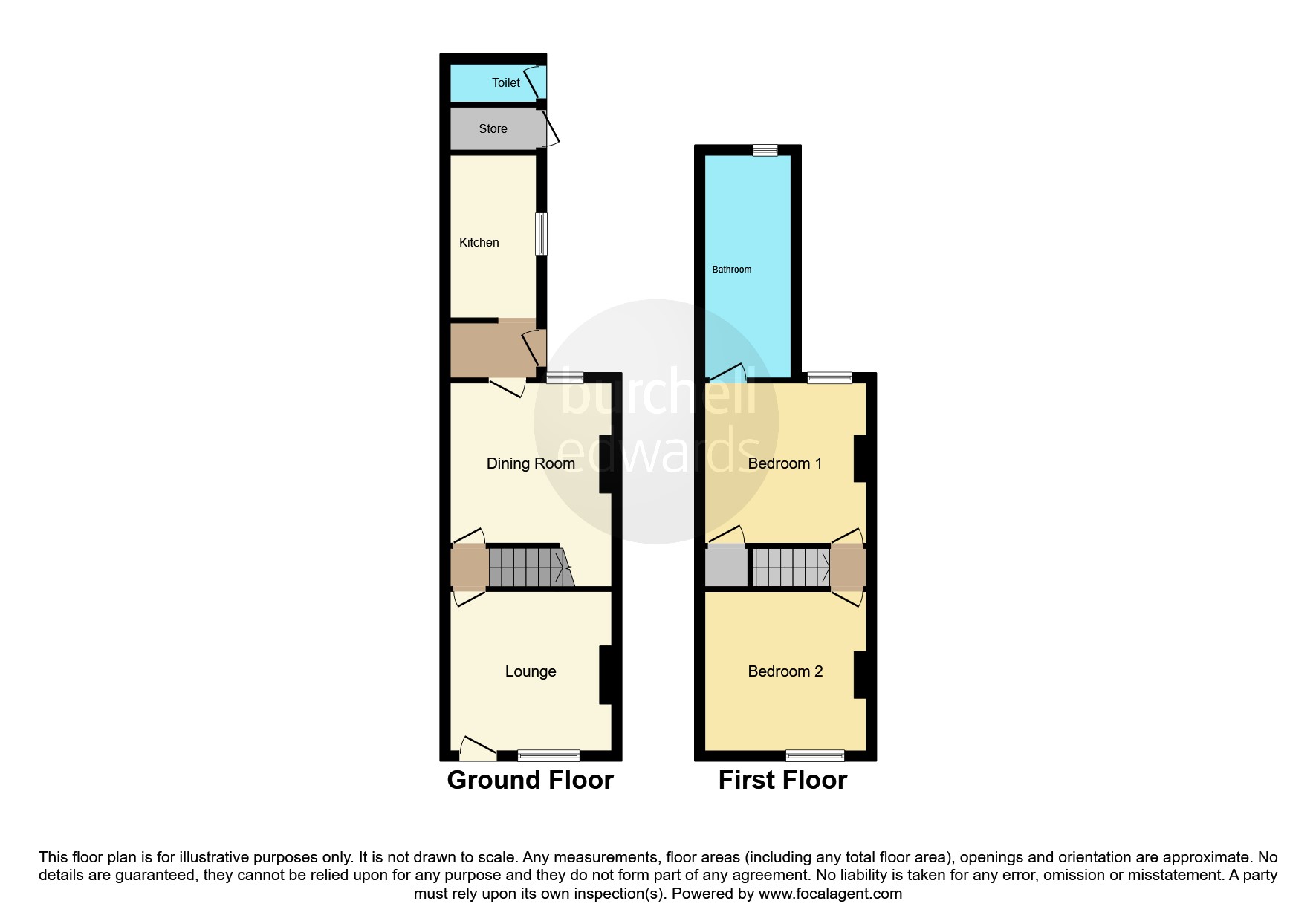 23, Frances Street, NOTTINGHAM floorplan