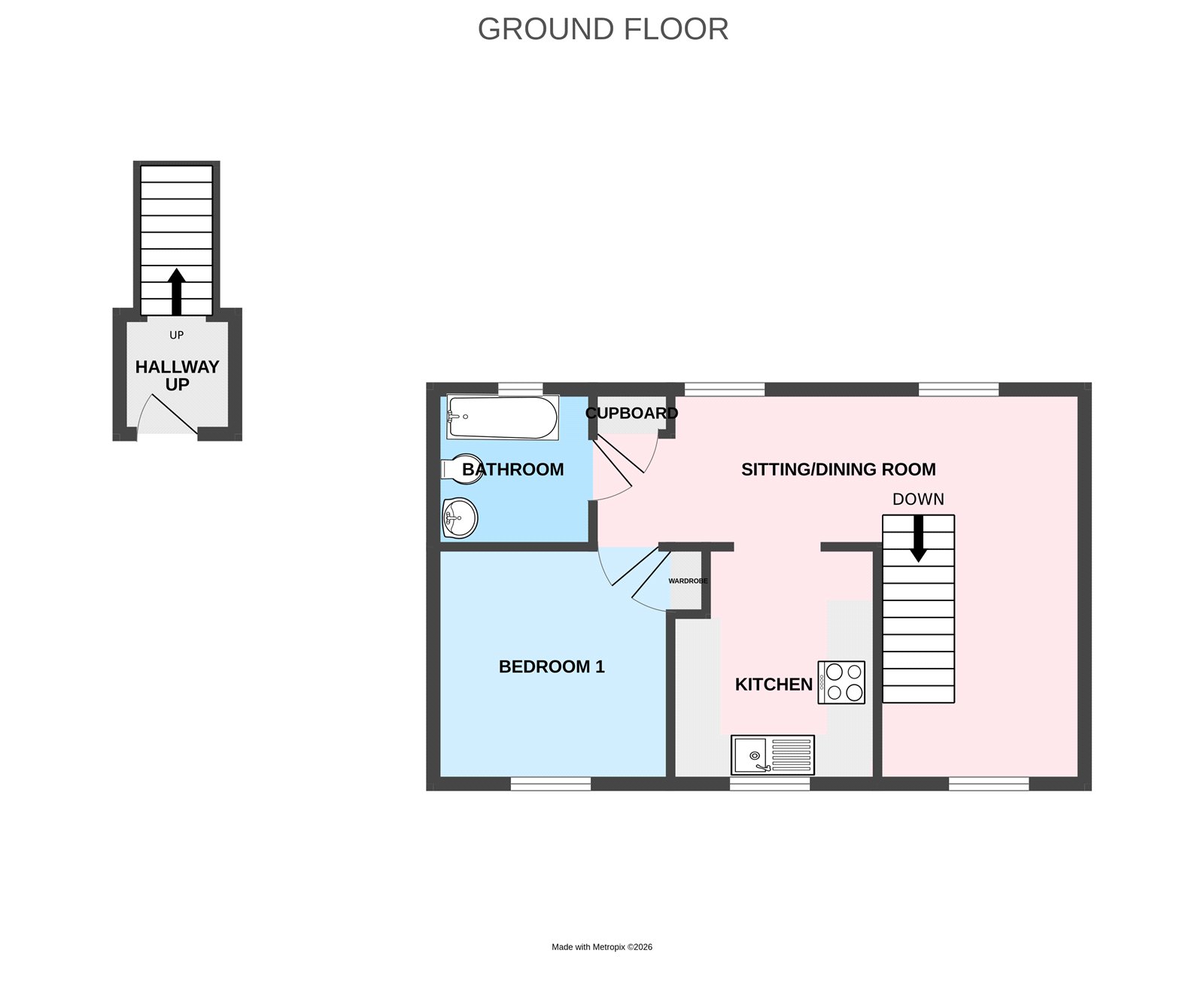 1, Lovatt Lane, Telford floorplan