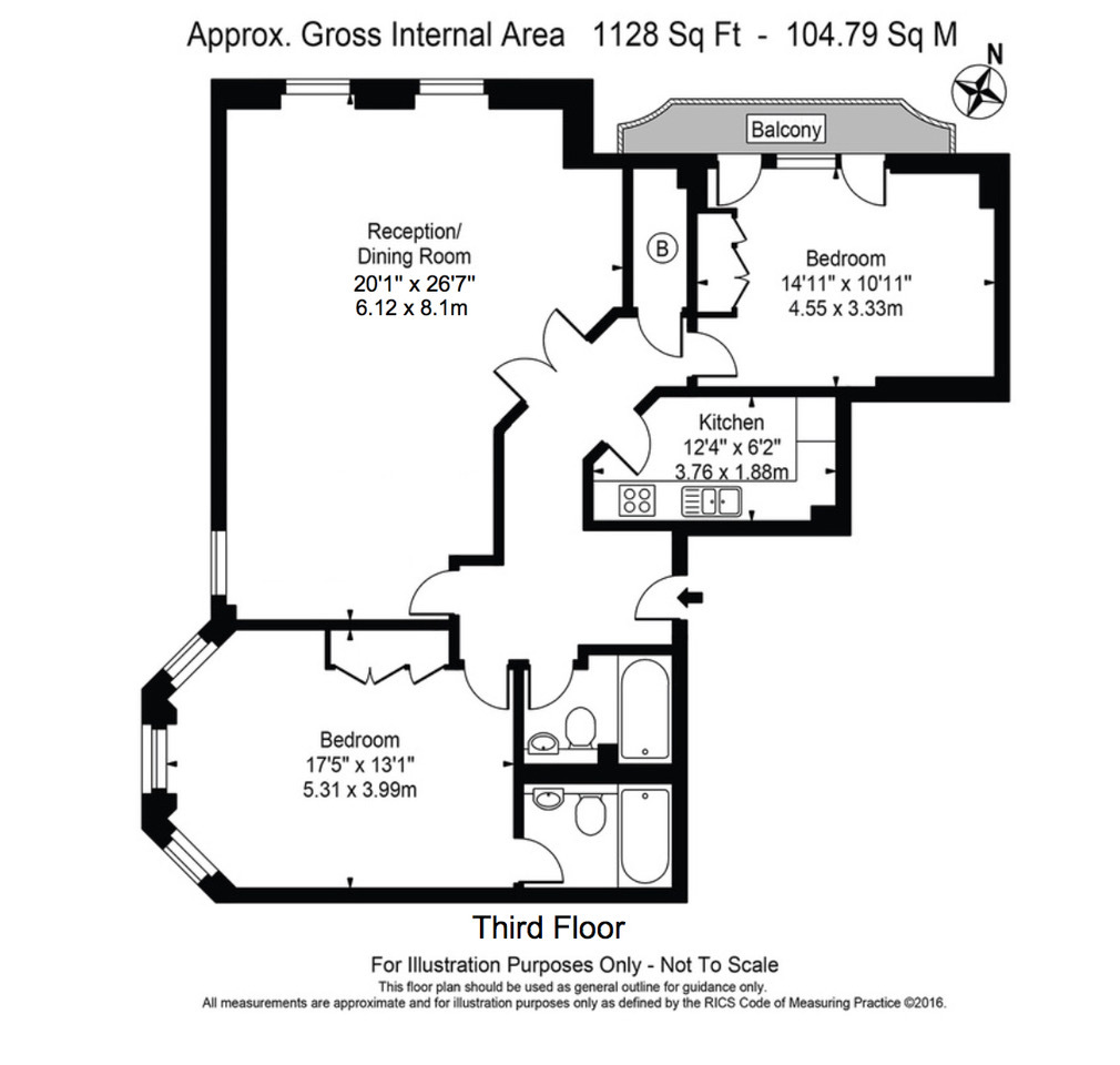 2 Bedrooms Flat to rent in Maida Vale, London W9