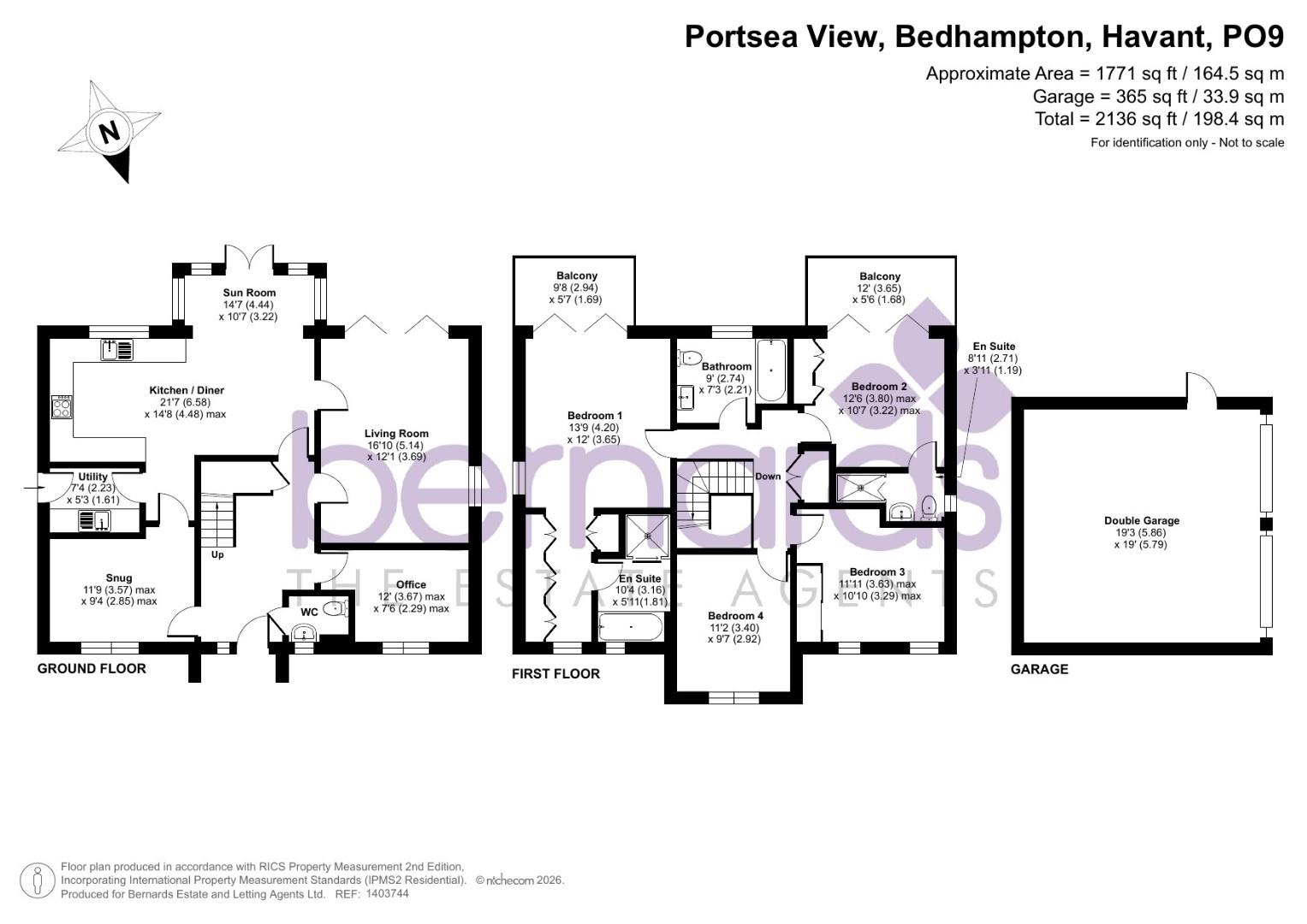 16, Portsea View, Havant floorplan