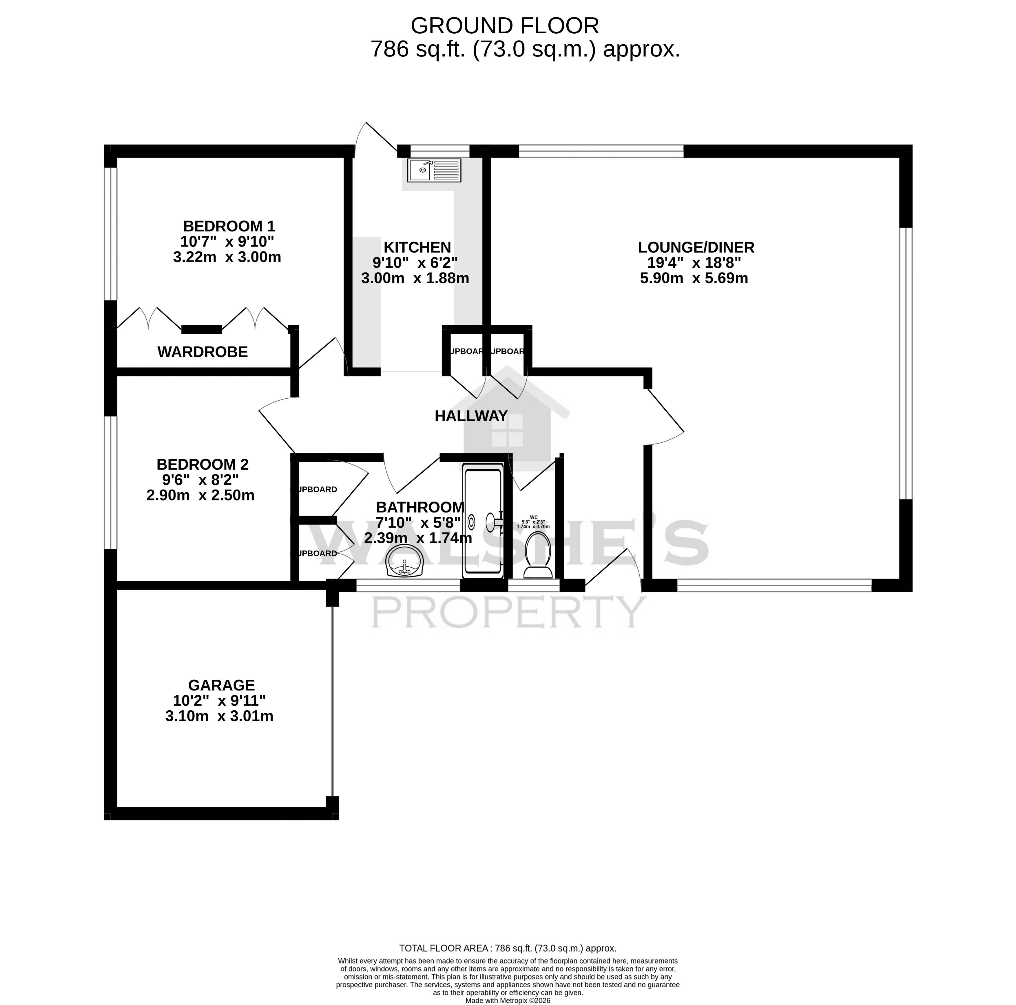 8, St. Andrews Avenue, Scunthorpe floorplan