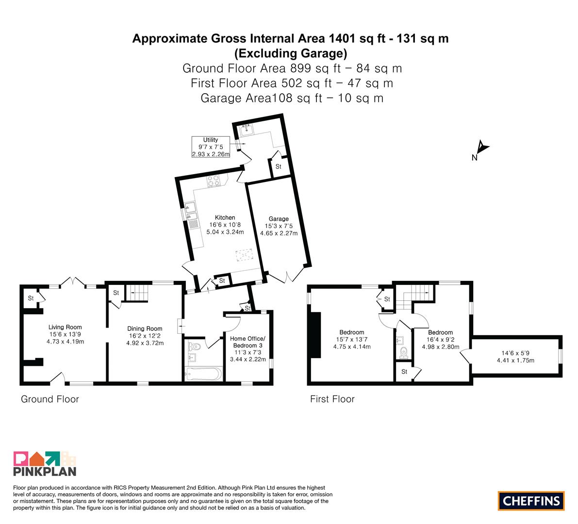 6, Church End, Gamlingay floorplan