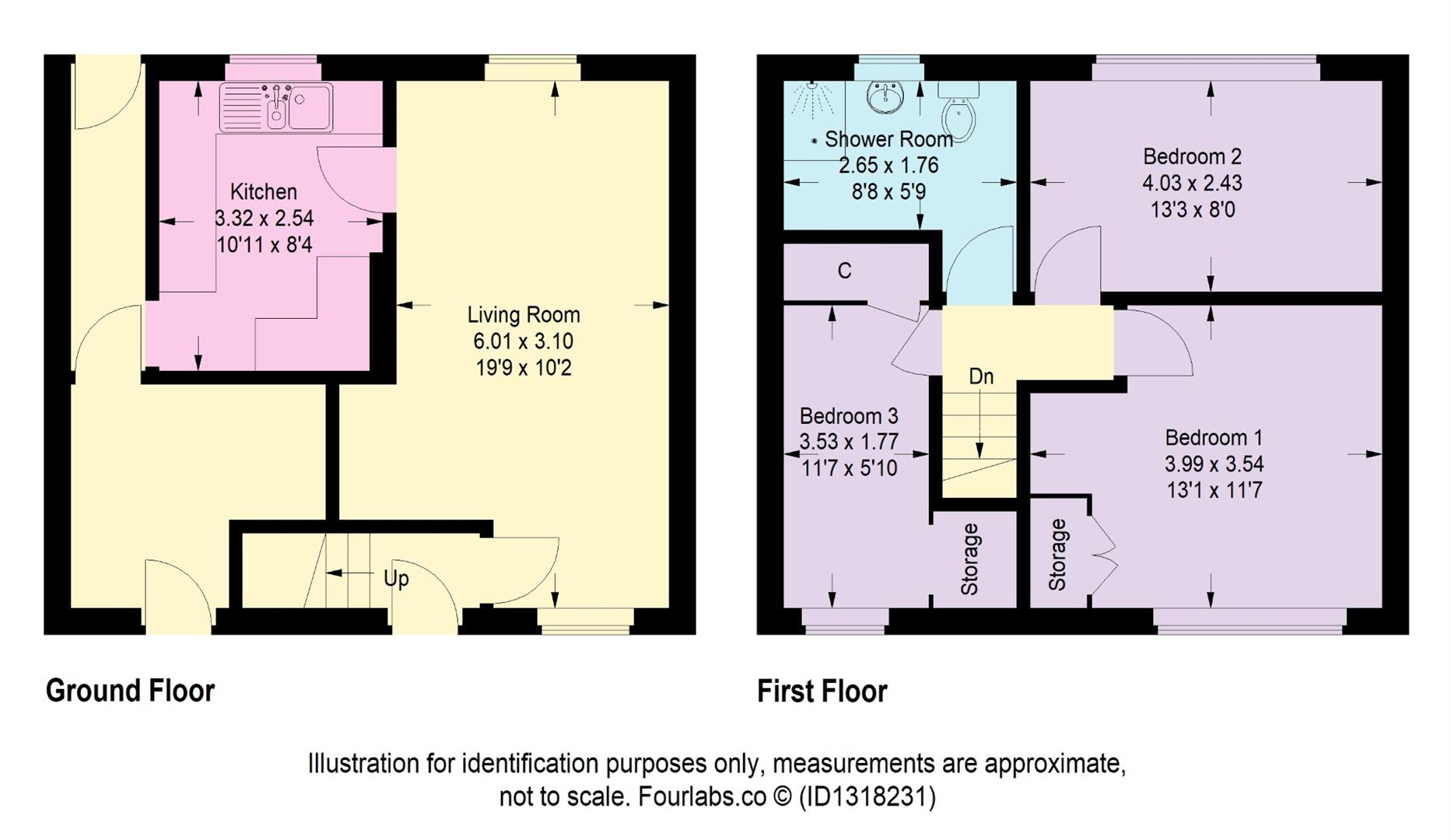 75, Fintry Drive, Dundee floorplan