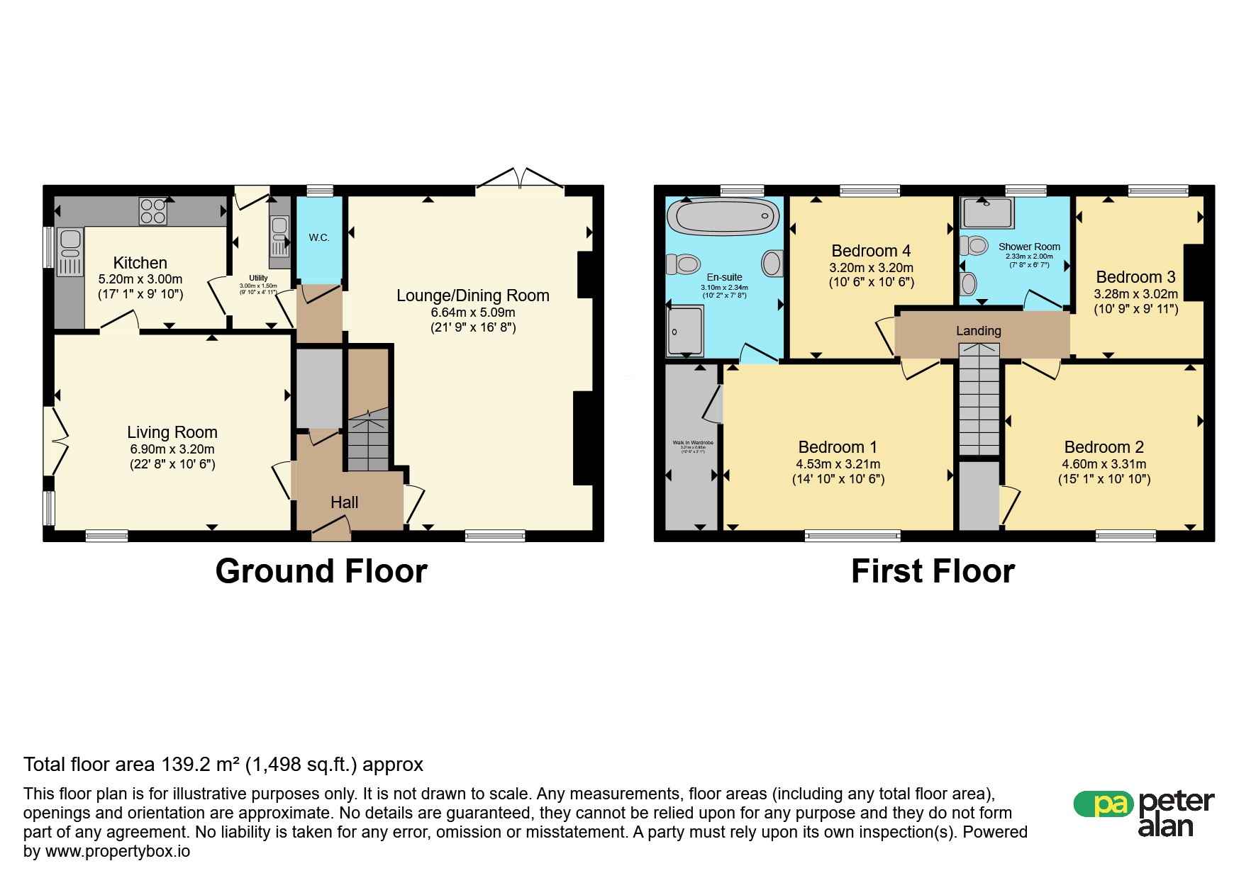 23, Gellideg Road, Pontypridd floorplan