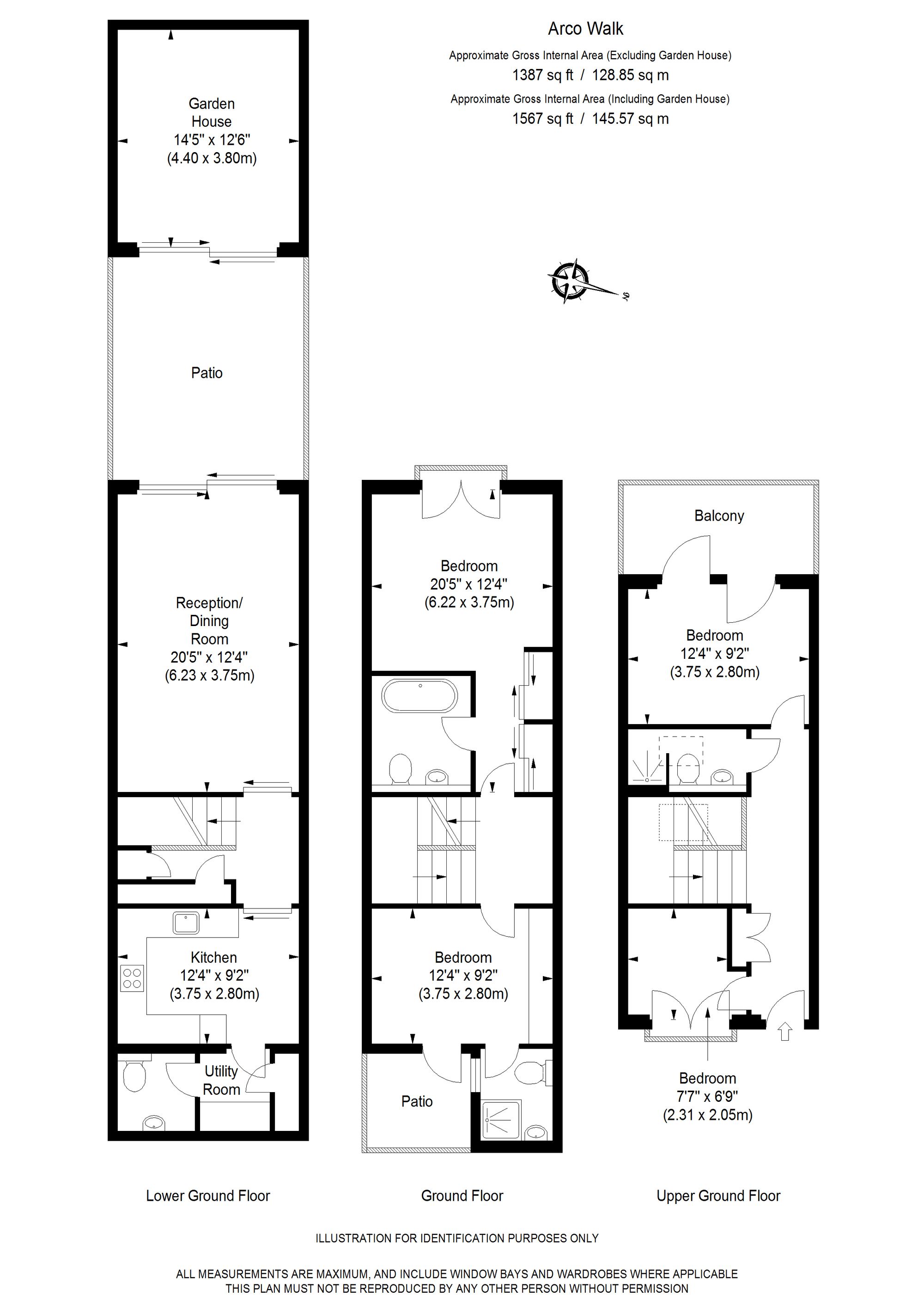 6 Arco Walk Highgate Road, London floorplan