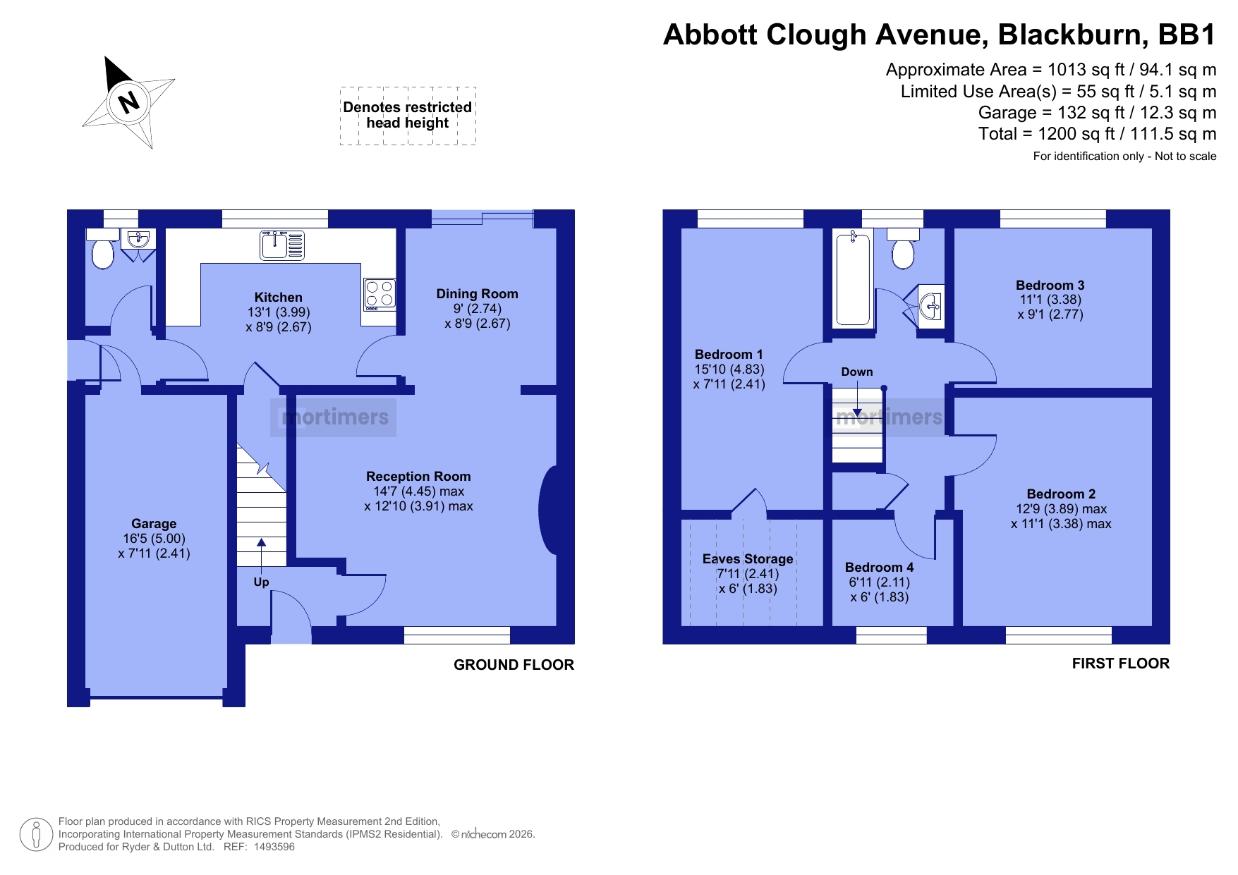 4, Abbott Clough Avenue, Lancashire floorplan