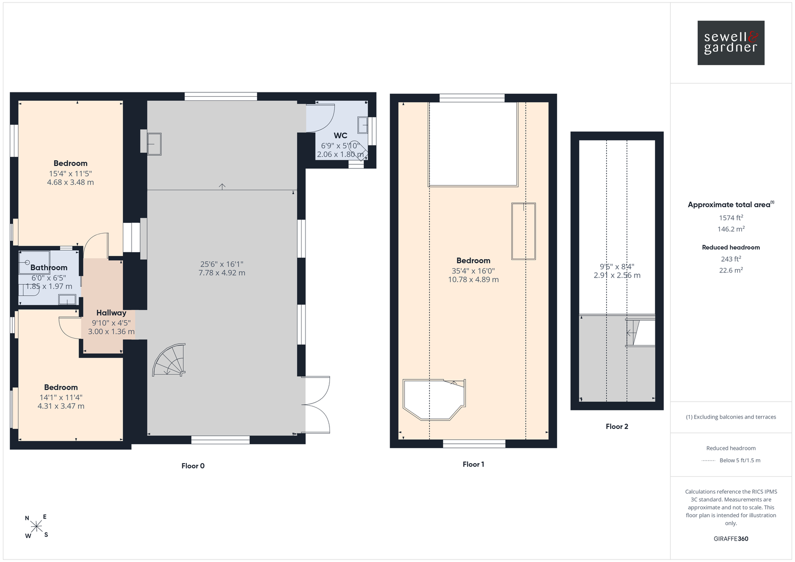 The Old Chapel, Old Chorleywood Road, Rickmansworth floorplan