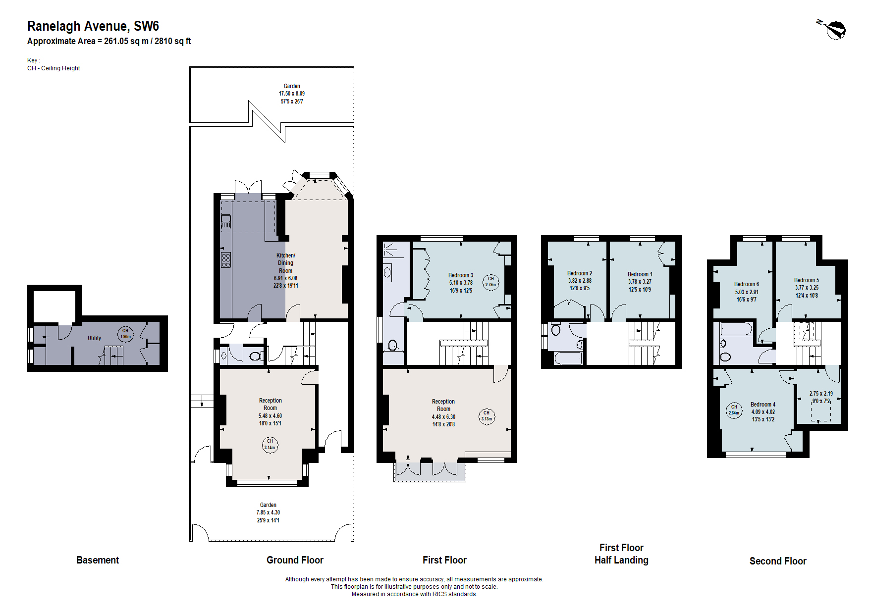 Ranelagh Avenue, London floorplan