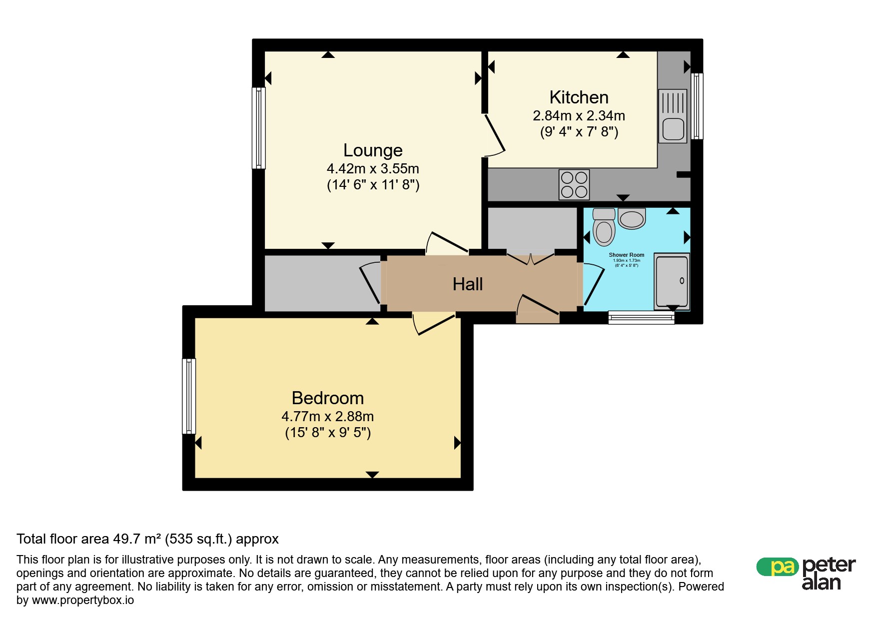46, Suffolk Close, PORTHCAWL floorplan