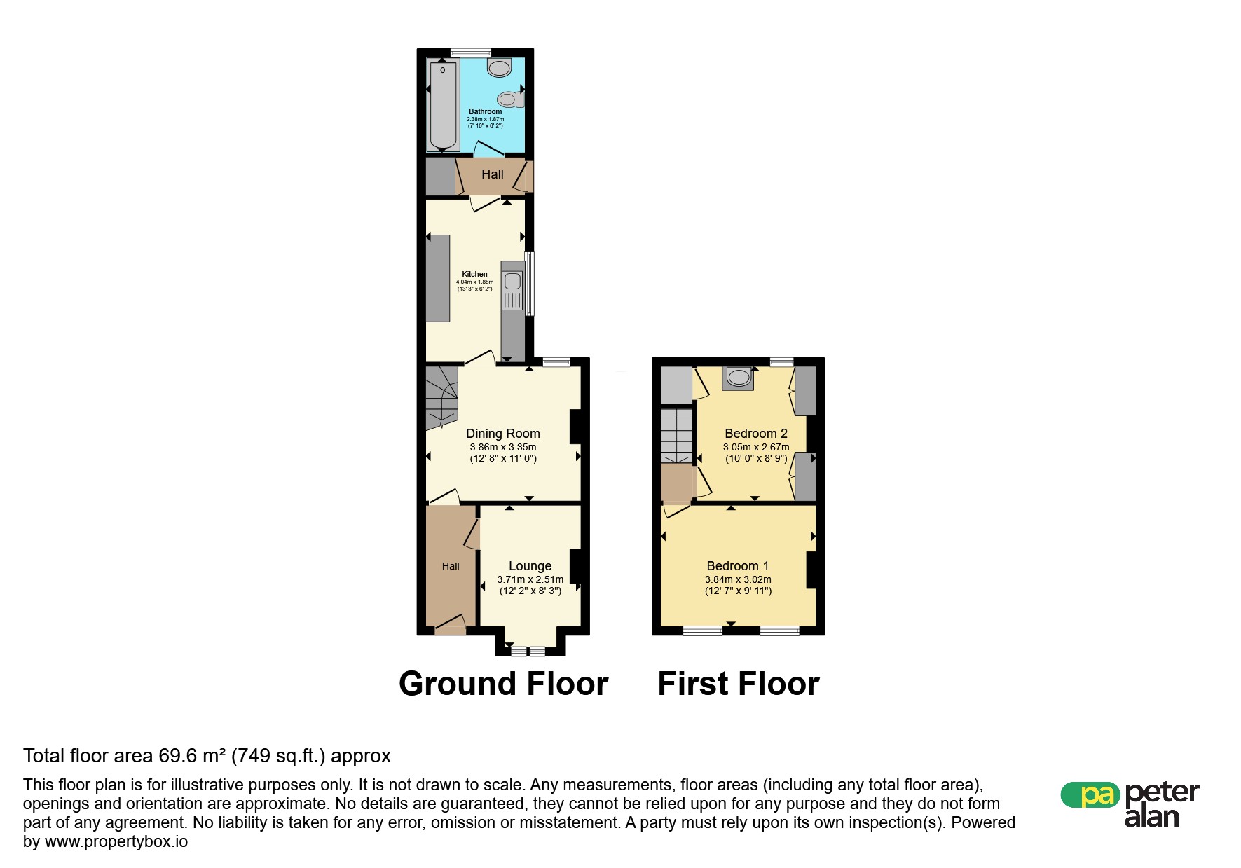 47, Upper Kincraig Street, Cardiff floorplan