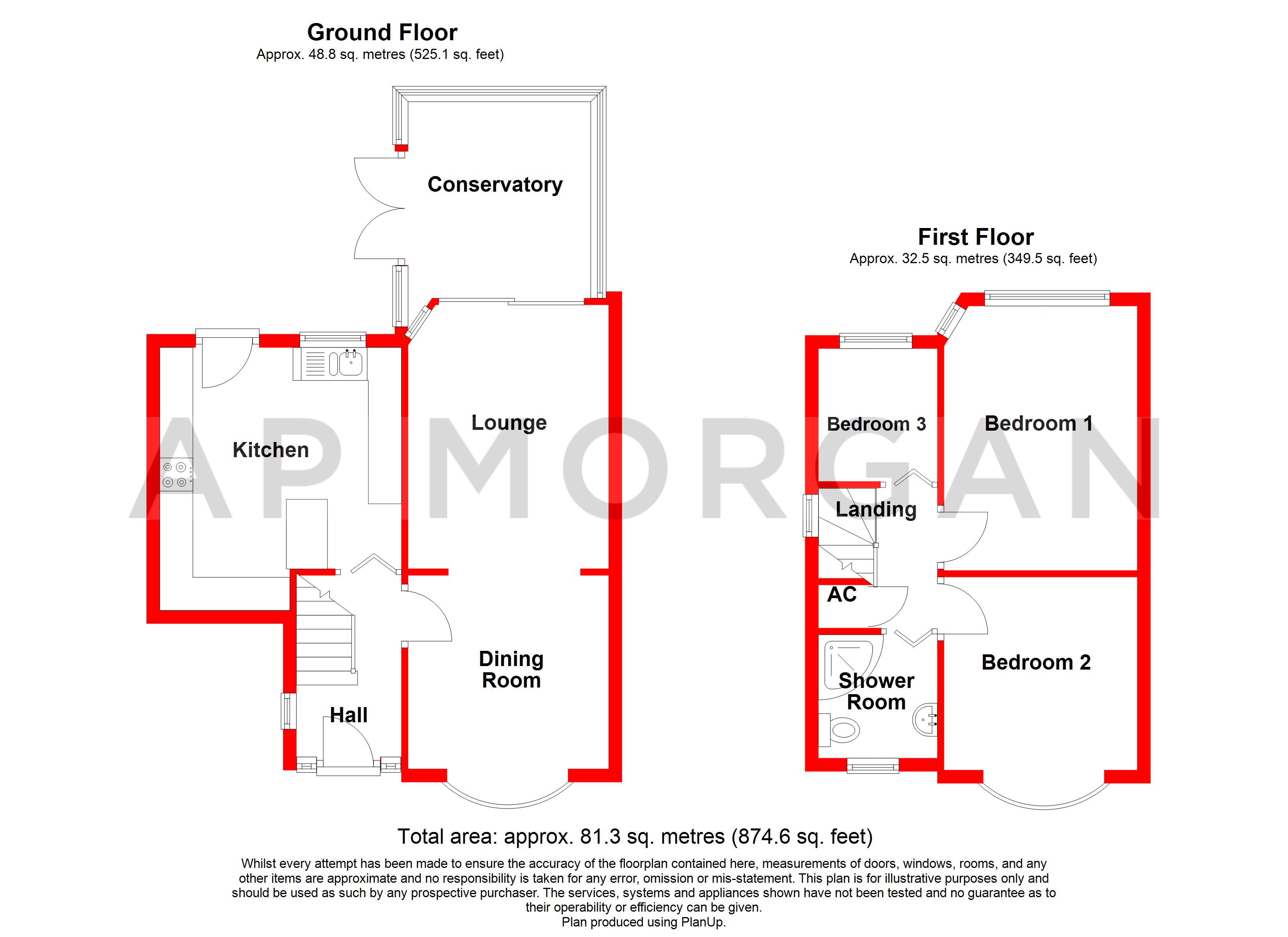 100, Kingshurst Road, West Midlands floorplan