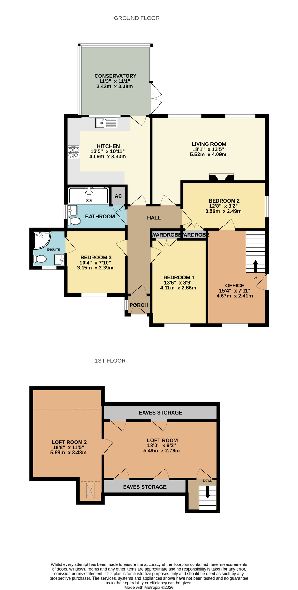 17 Wheatlands, Portland floorplan