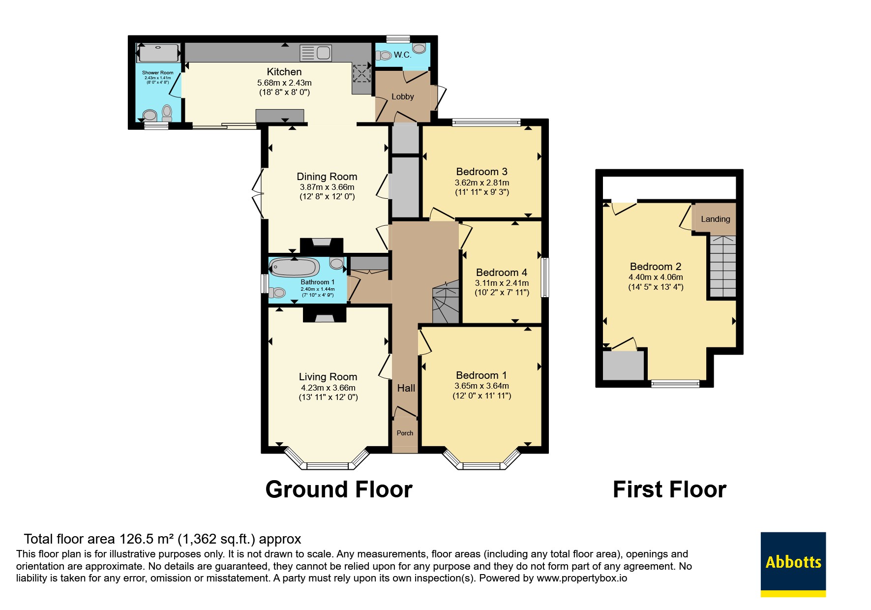 Ambleside,, Latchmoor Lane, Great Yarmouth floorplan