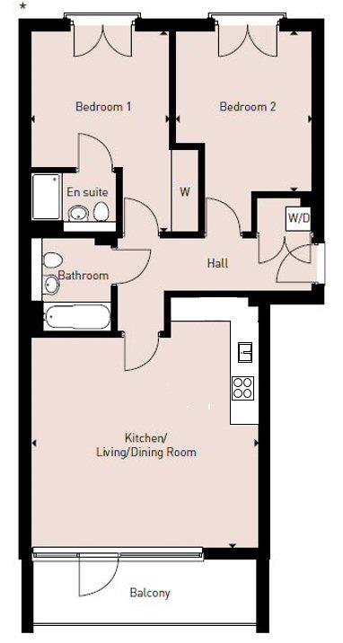 2 Bedrooms Flat to rent in 66 Green Lane, Trumpington, Cambridge CB2