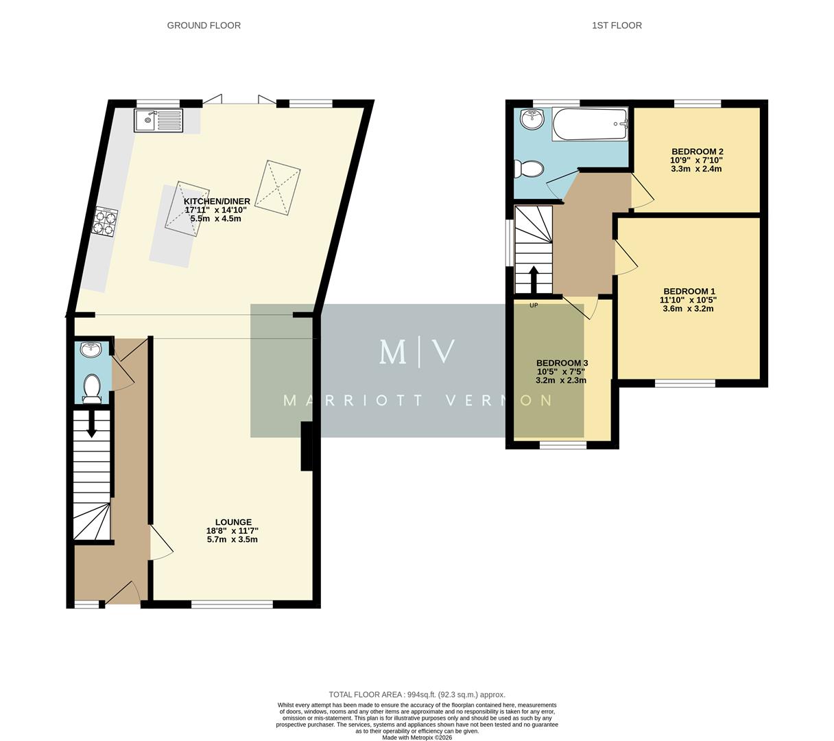 9 Deanfield Gardens, Hurst Road, Croydon floorplan