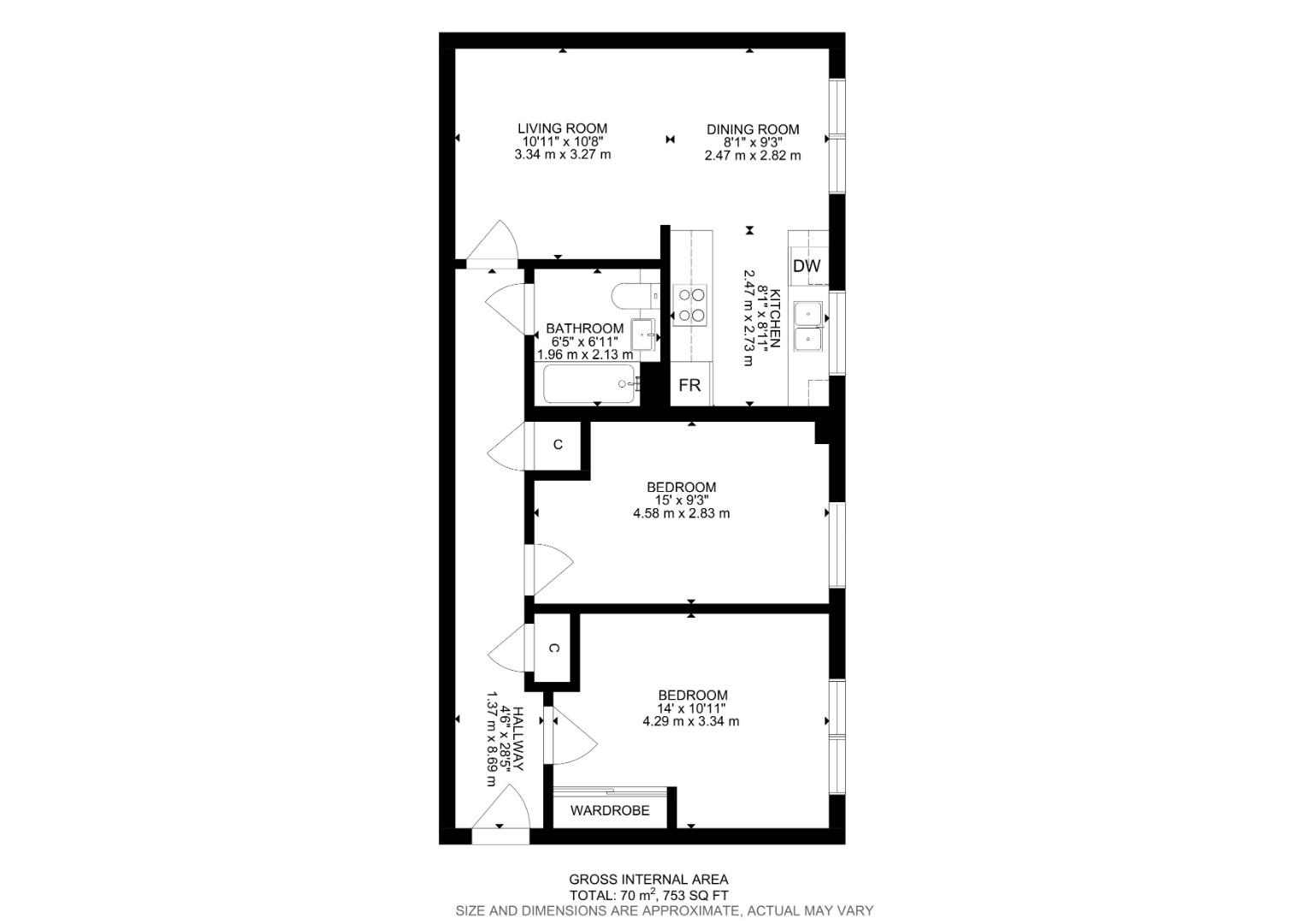 3, Royal Oak Close, Loughton floorplan