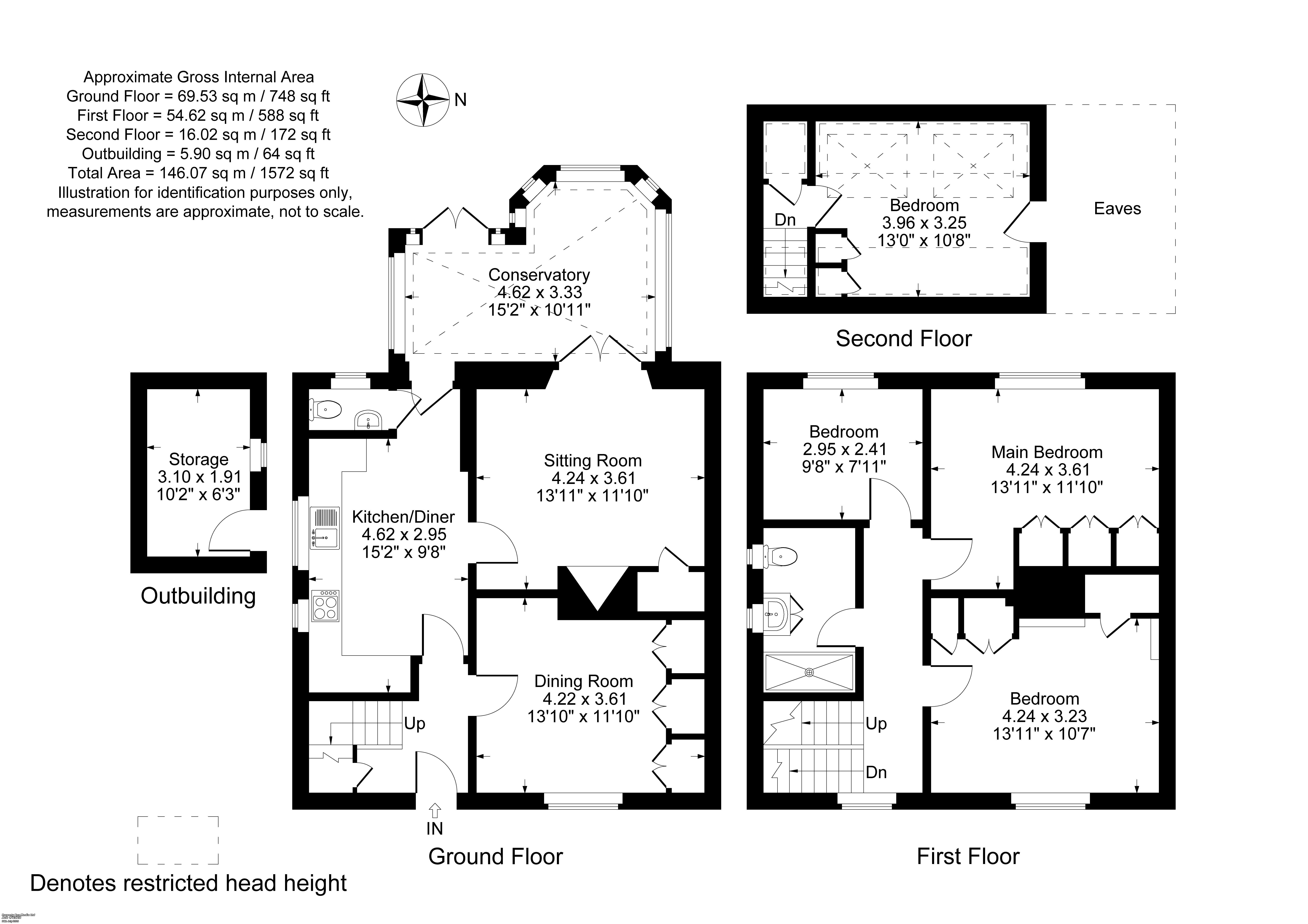 The Old School House,, Oxford Road, Oxfordshire floorplan