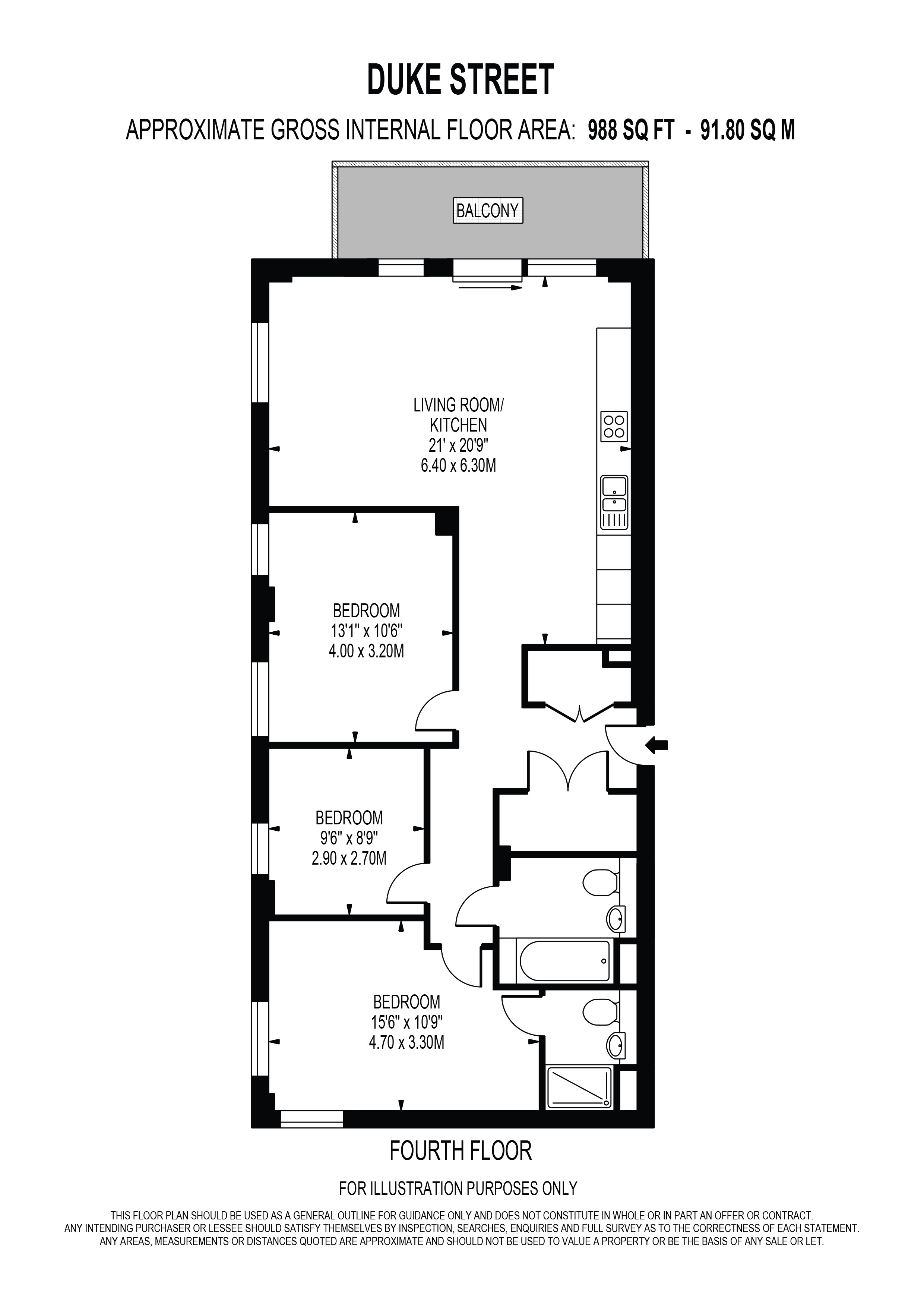 157, Dukes Road, Wood Street, Walthamstow floorplan