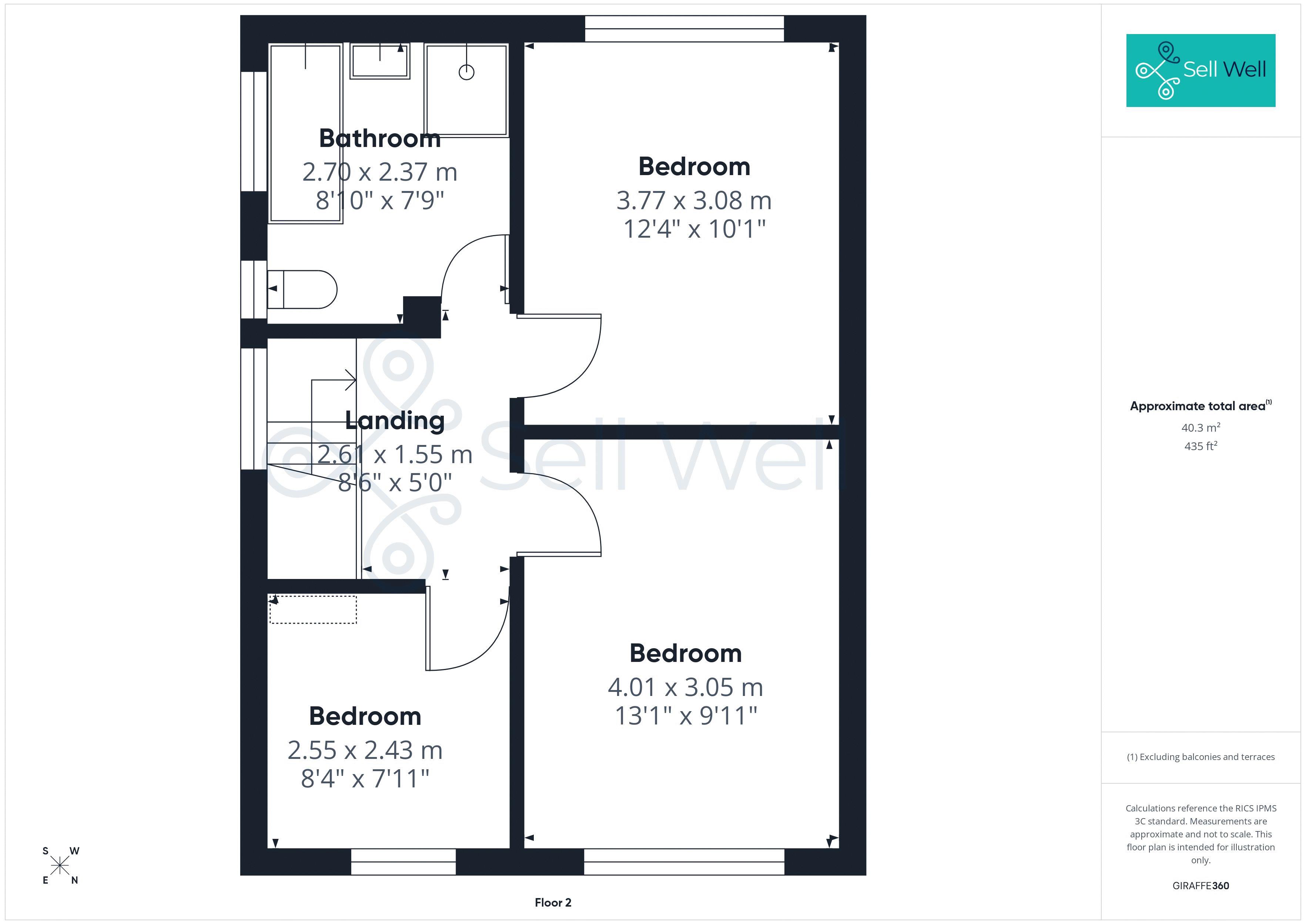 88, Half Edge Lane, Manchester floorplan
