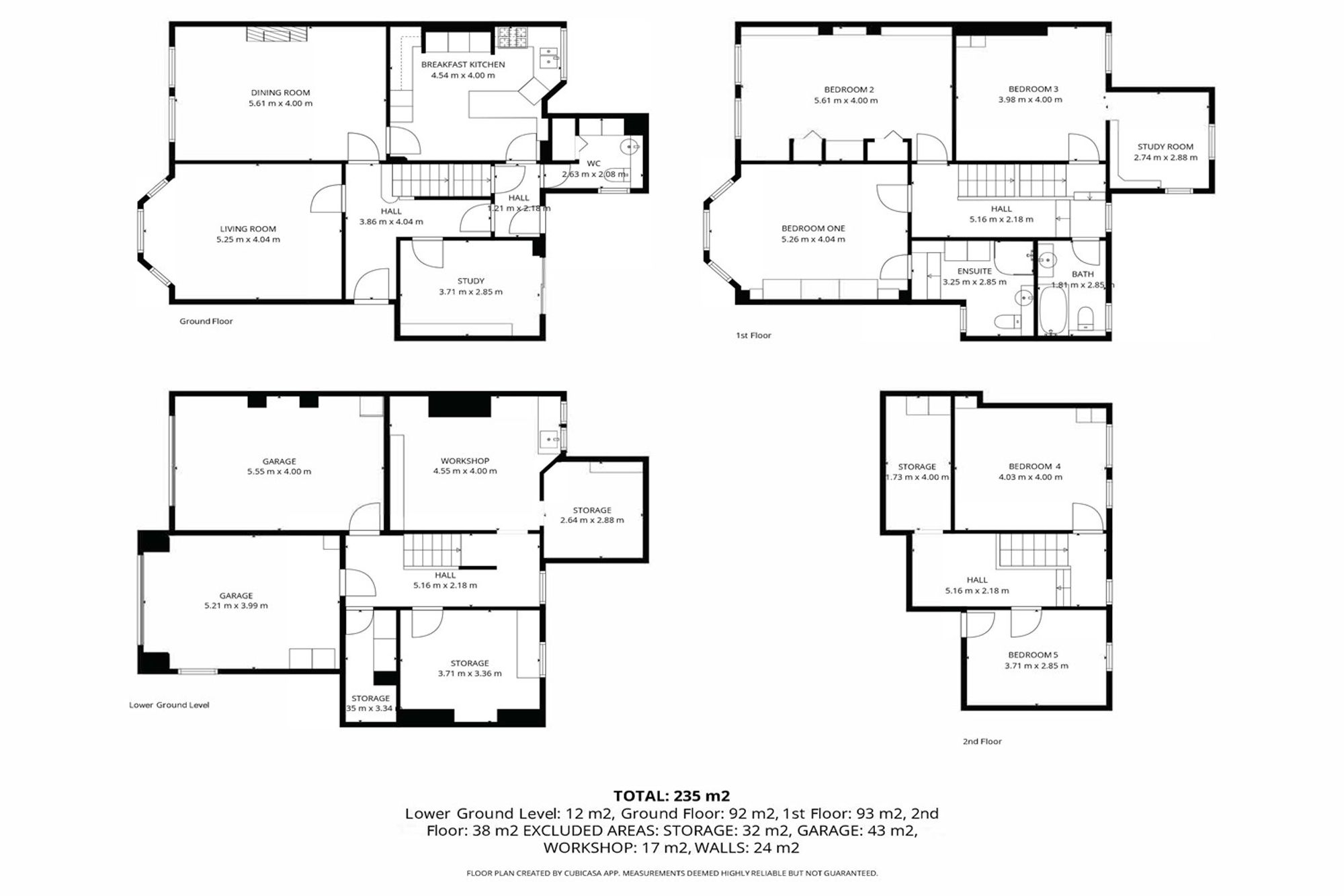 19 Burlington Road, Altrincham floorplan